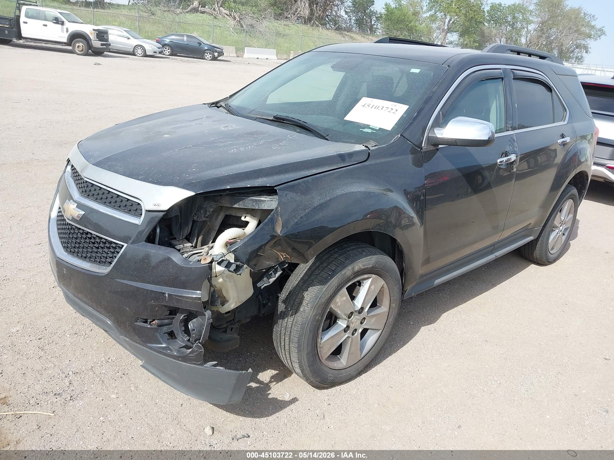 2015 Chevrolet Equinox 1lt Black vin: 2GNFLFEK8F6146152