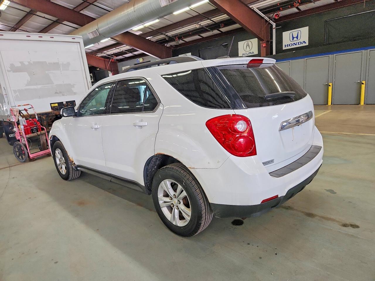 2015 Chevrolet Equinox Lt White vin: 2GNFLFEK8F6243593
