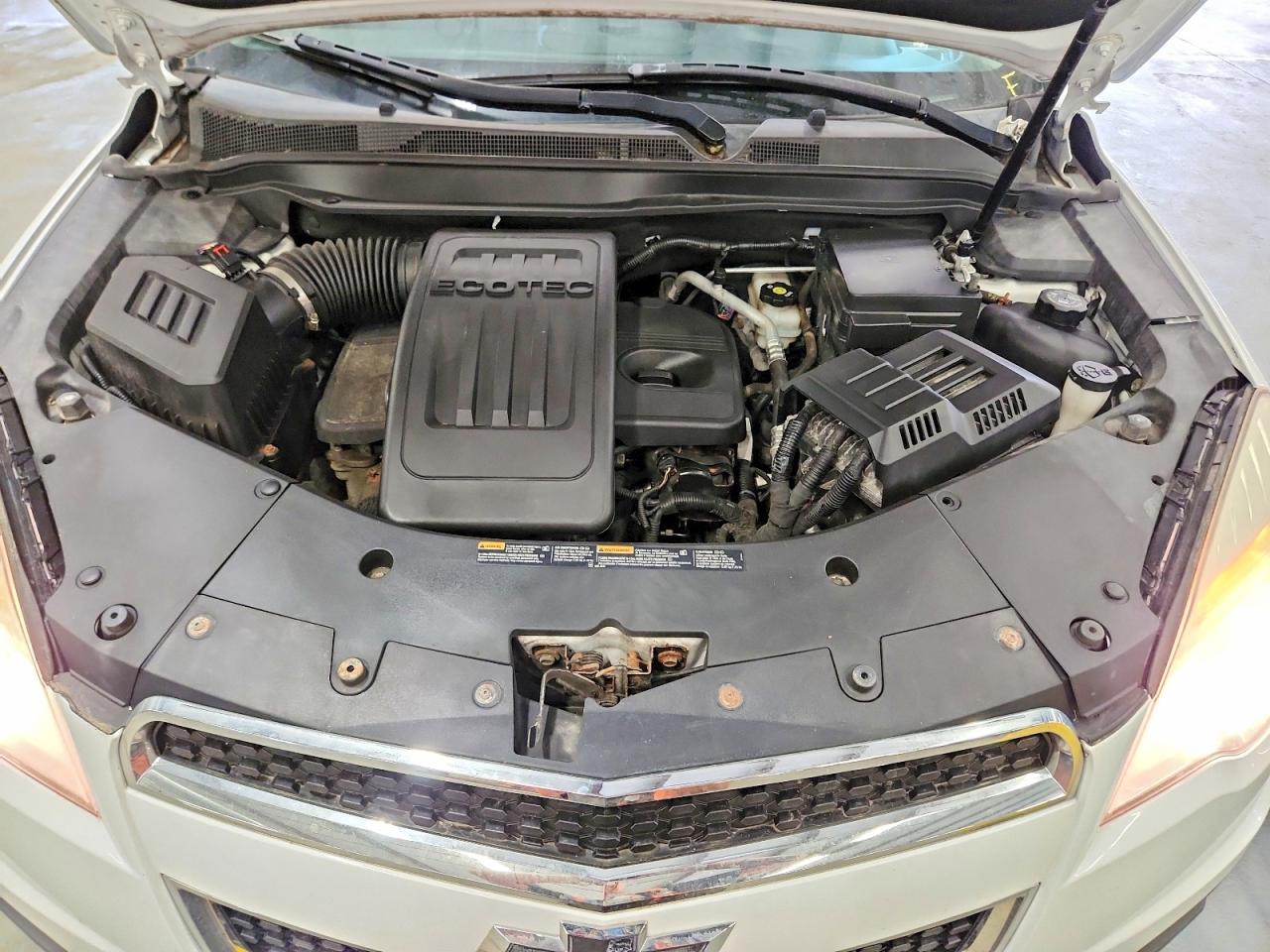2015 Chevrolet Equinox Lt White vin: 2GNFLFEK8F6243593