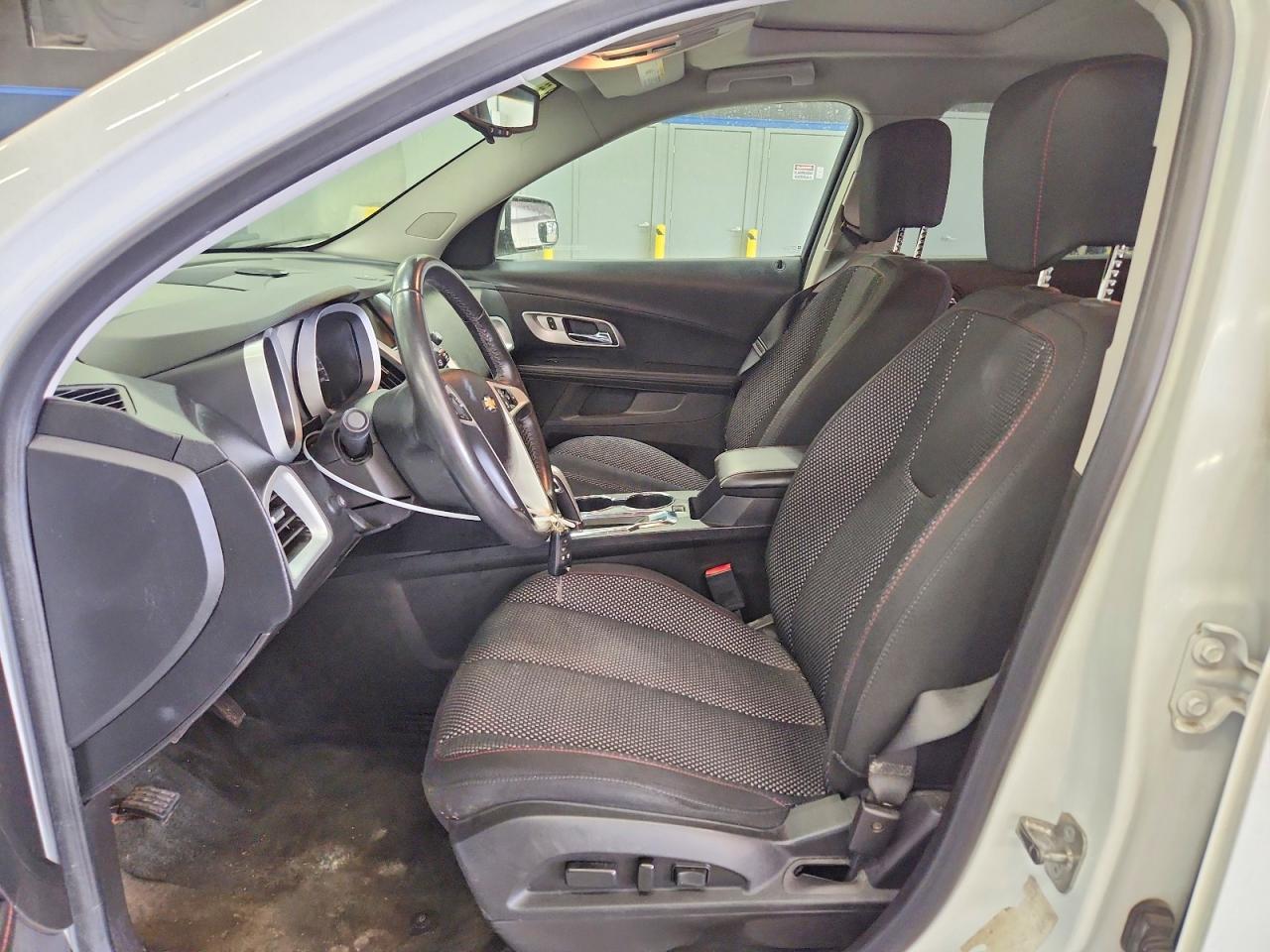 2015 Chevrolet Equinox Lt White vin: 2GNFLFEK8F6243593