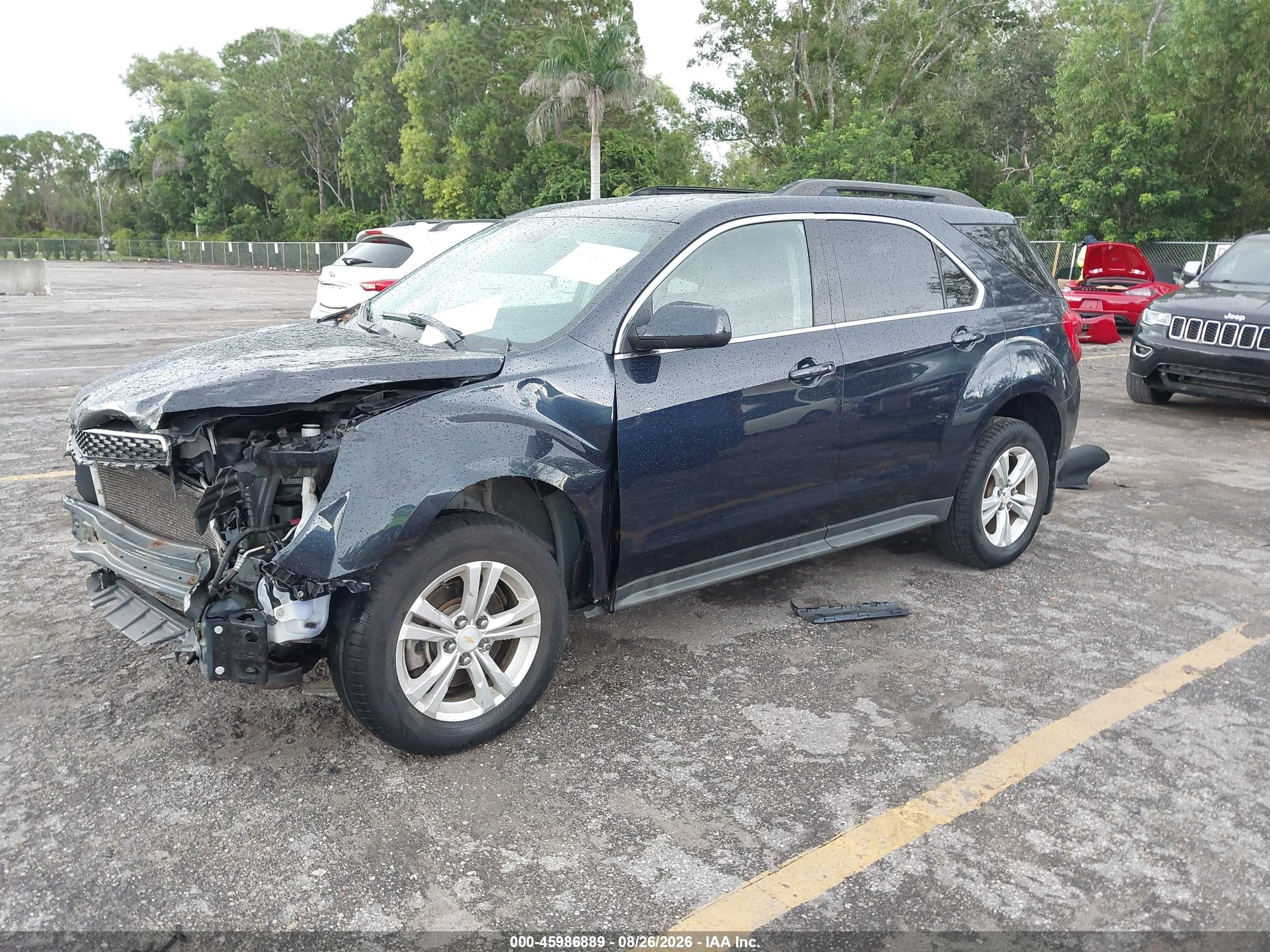 2015 Chevrolet Equinox 1lt Dark Blue vin: 2GNFLFEK8F6244727