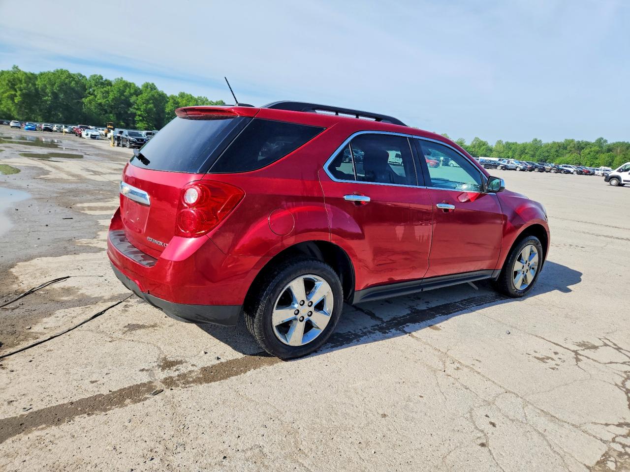 2015 Chevrolet Equinox Lt Бордовый vin: 2GNFLFEK8F6252794