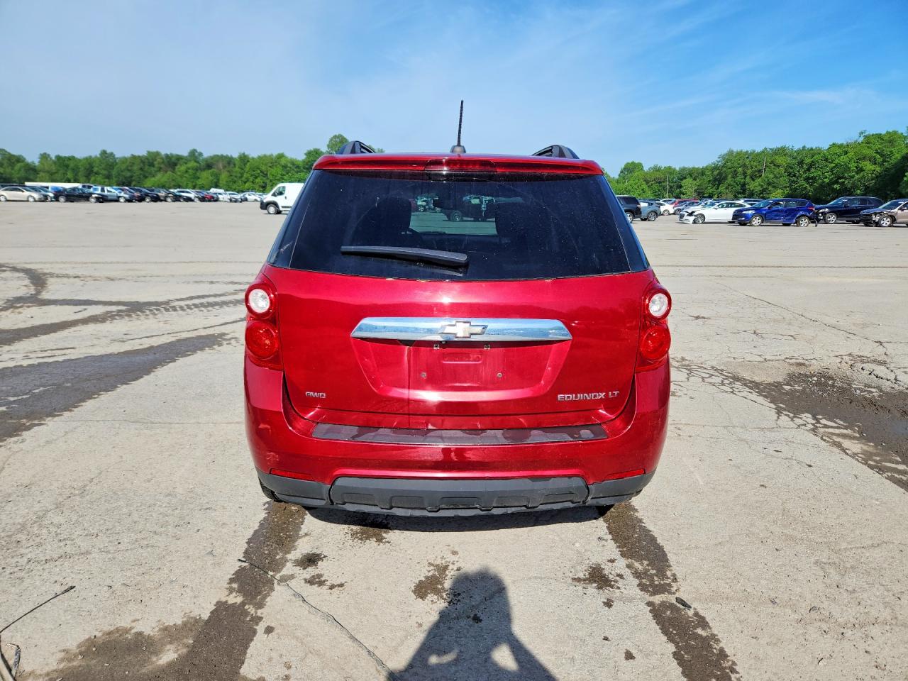 2015 Chevrolet Equinox Lt Бордовый vin: 2GNFLFEK8F6252794