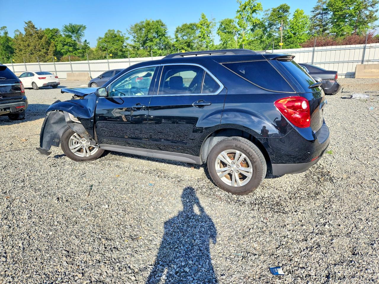 2015 Chevrolet Equinox Lt Black vin: 2GNFLFEK8F6338798