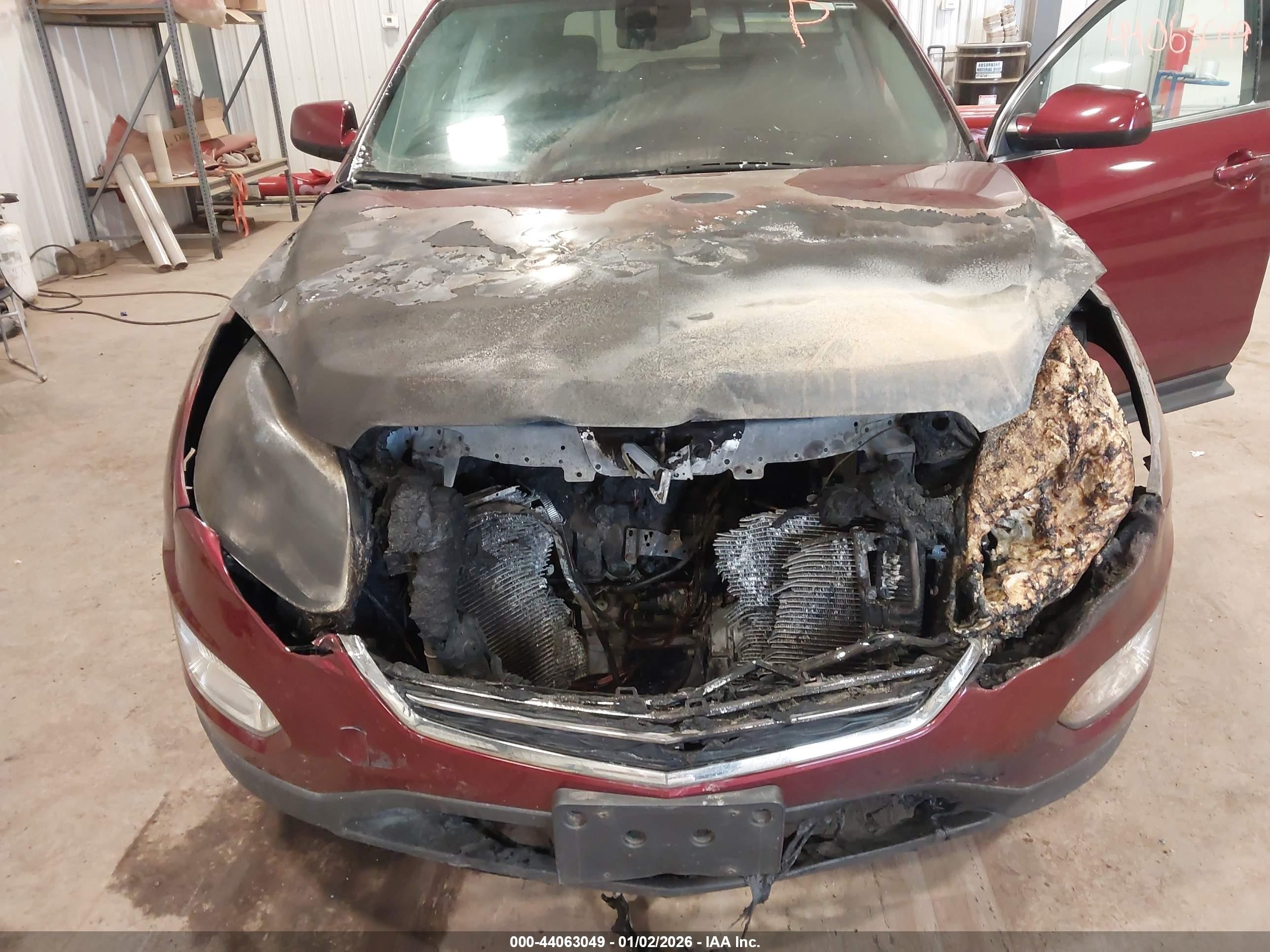 2016 Chevrolet Equinox Lt Red vin: 2GNFLFEK8G6228769