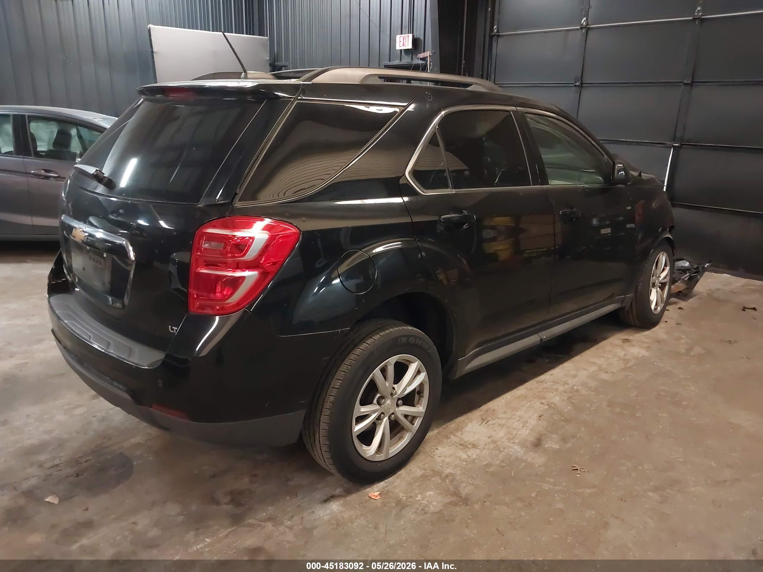 2017 Chevrolet Equinox Lt Black vin: 2GNFLFEK8H6250210