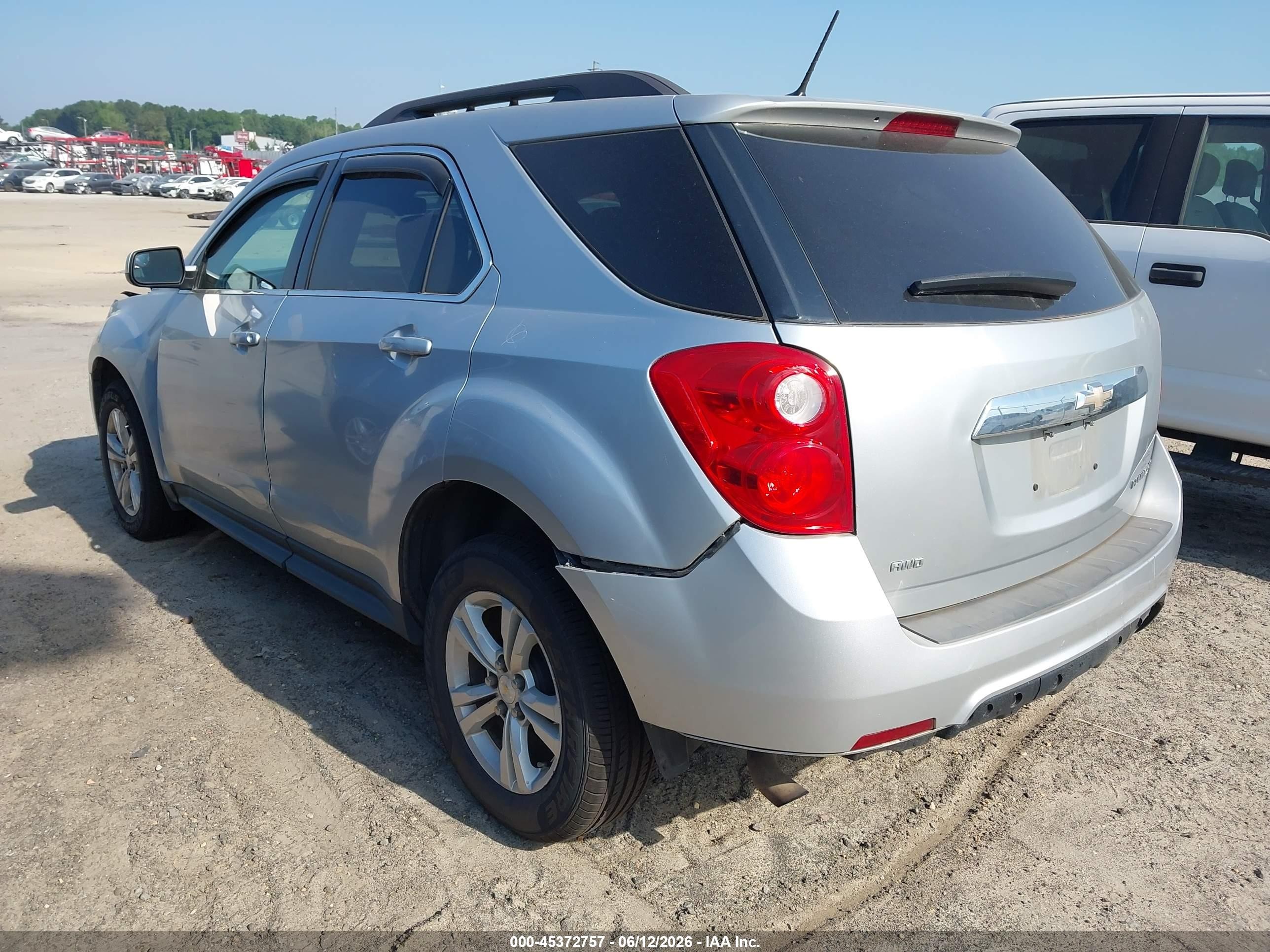 2014 Chevrolet Equinox Lt Silver vin: 2GNFLFEK9E6105642