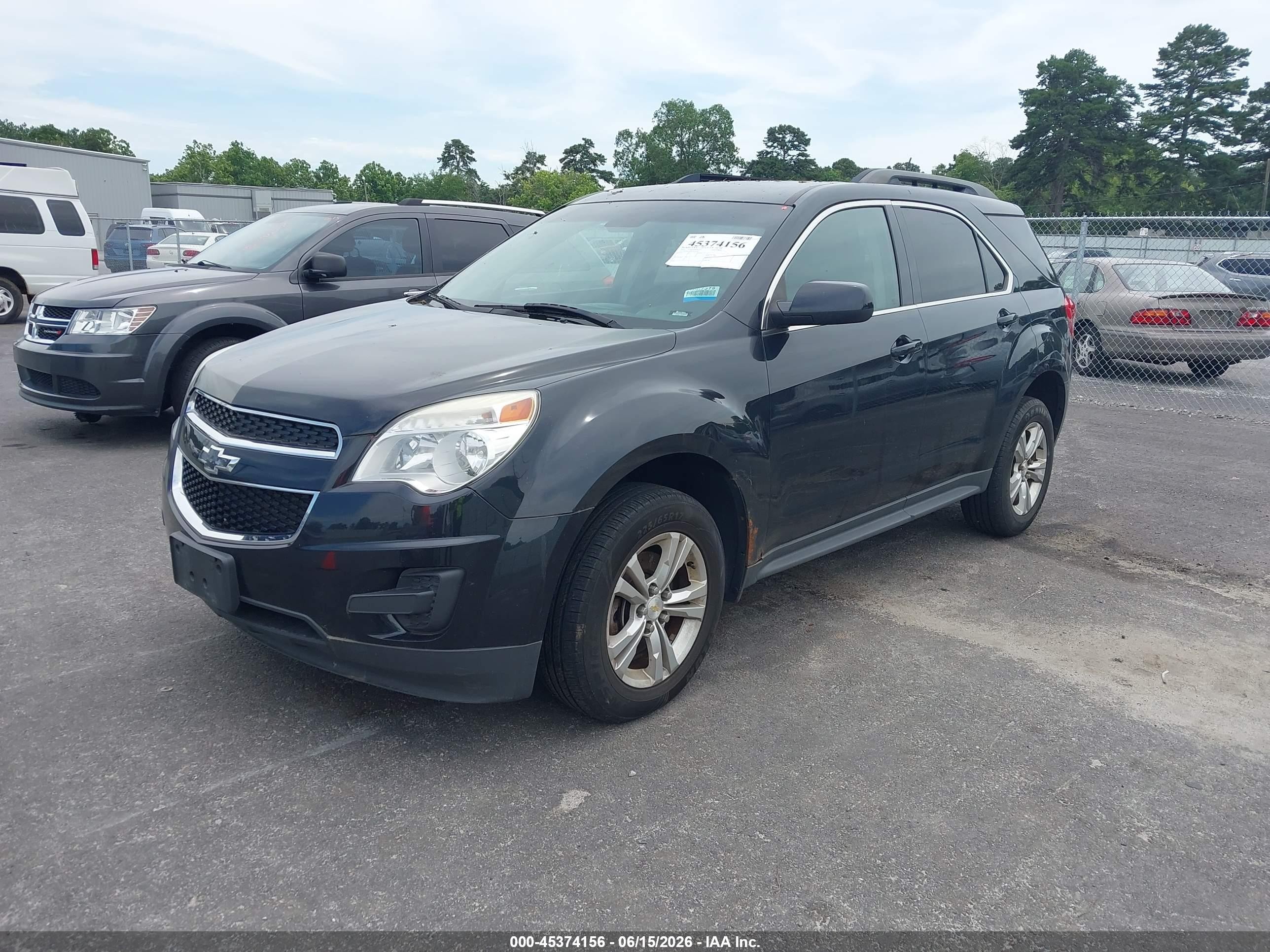 2014 Chevrolet Equinox Lt Black vin: 2GNFLFEK9E6231936