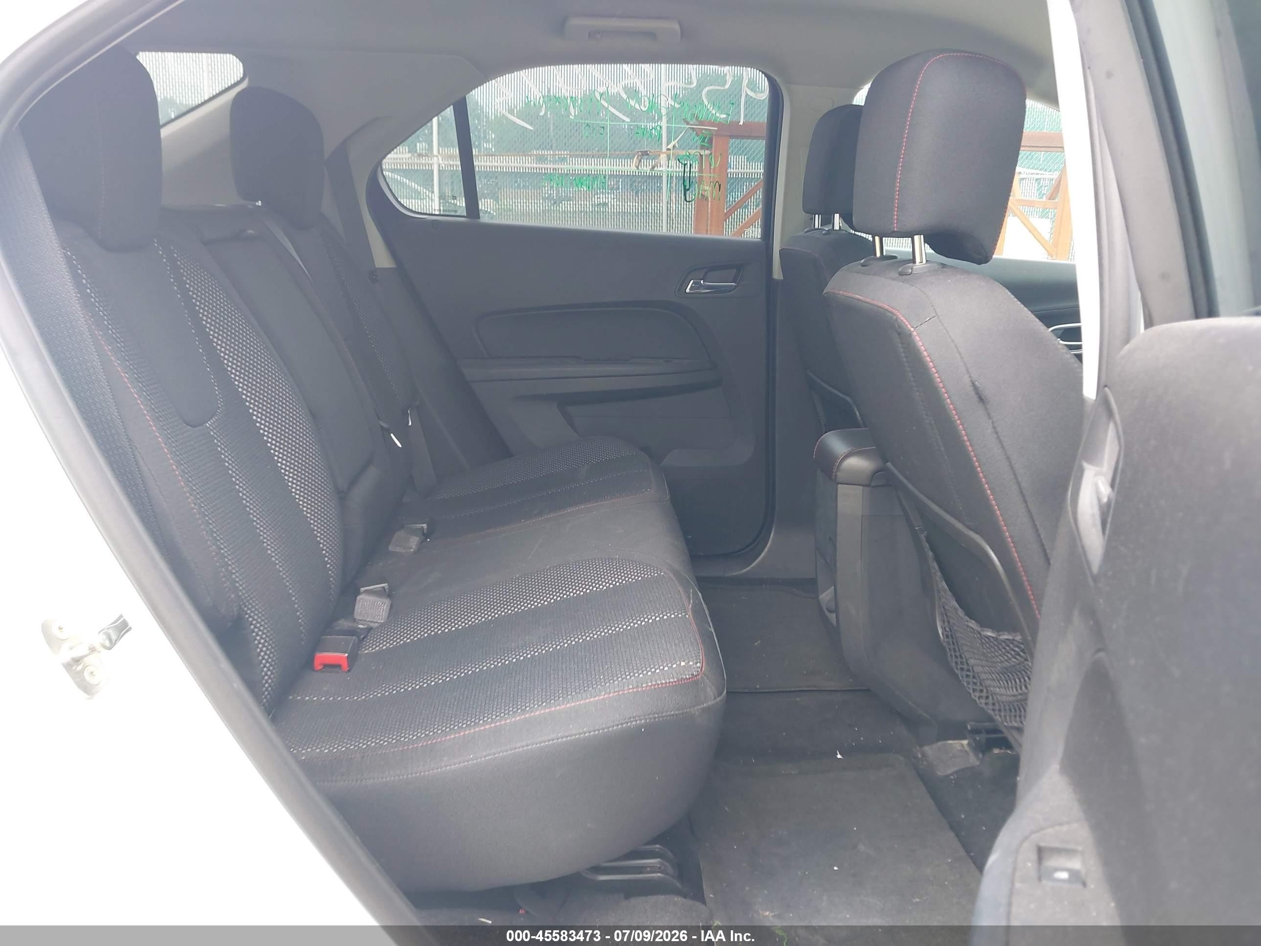 2014 Chevrolet Equinox Lt White vin: 2GNFLFEK9E6302424