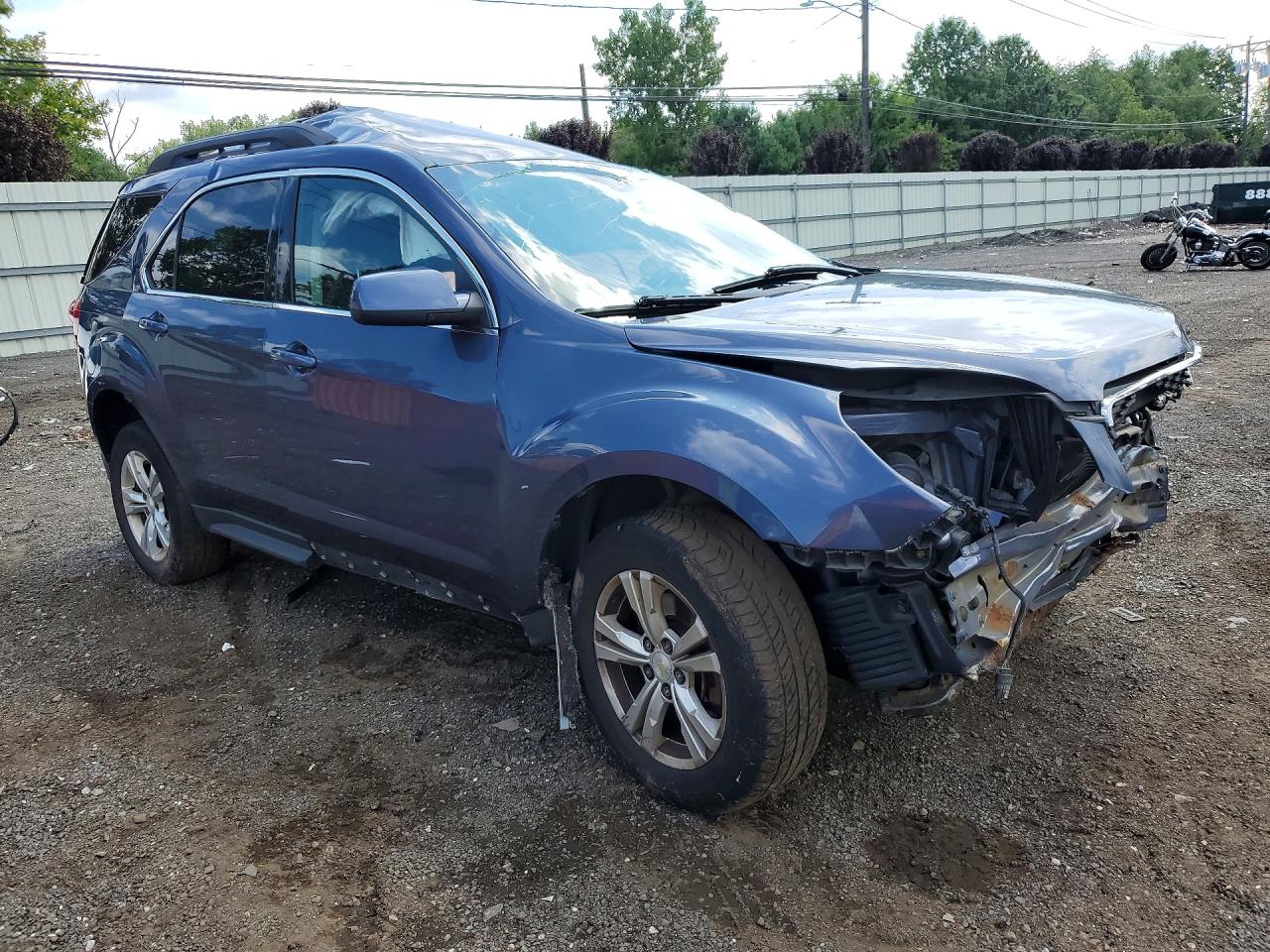 2014 Chevrolet Equinox Lt Blue vin: 2GNFLFEK9E6349274