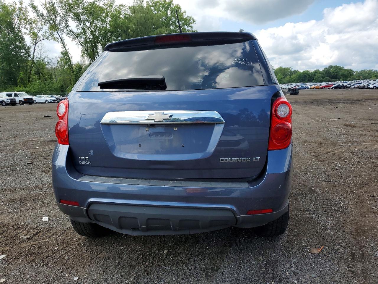2014 Chevrolet Equinox Lt Blue vin: 2GNFLFEK9E6349274