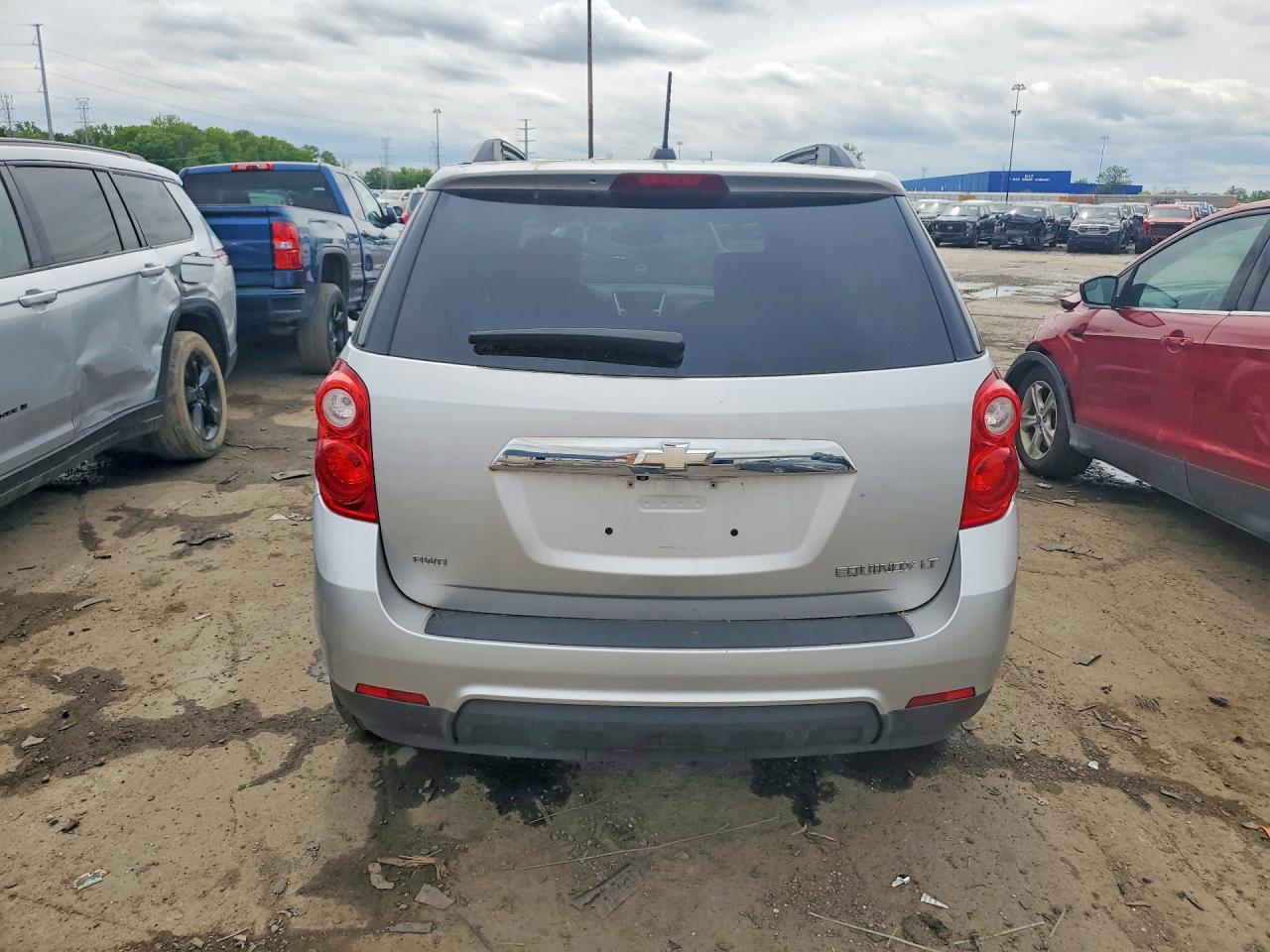 2015 Chevrolet Equinox Lt Silver vin: 2GNFLFEK9F6111698