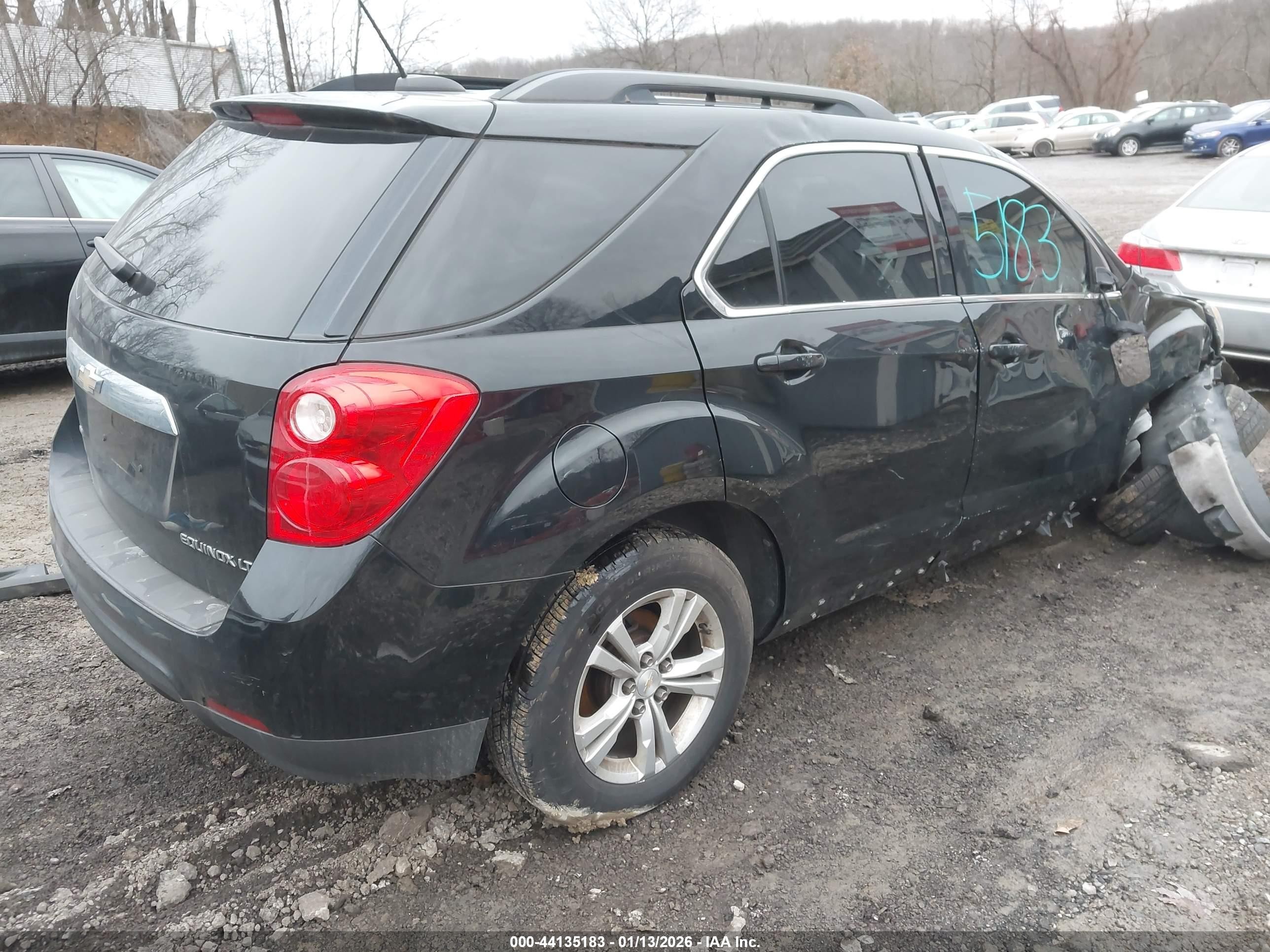 2015 Chevrolet Equinox 1lt Black vin: 2GNFLFEK9F6191827