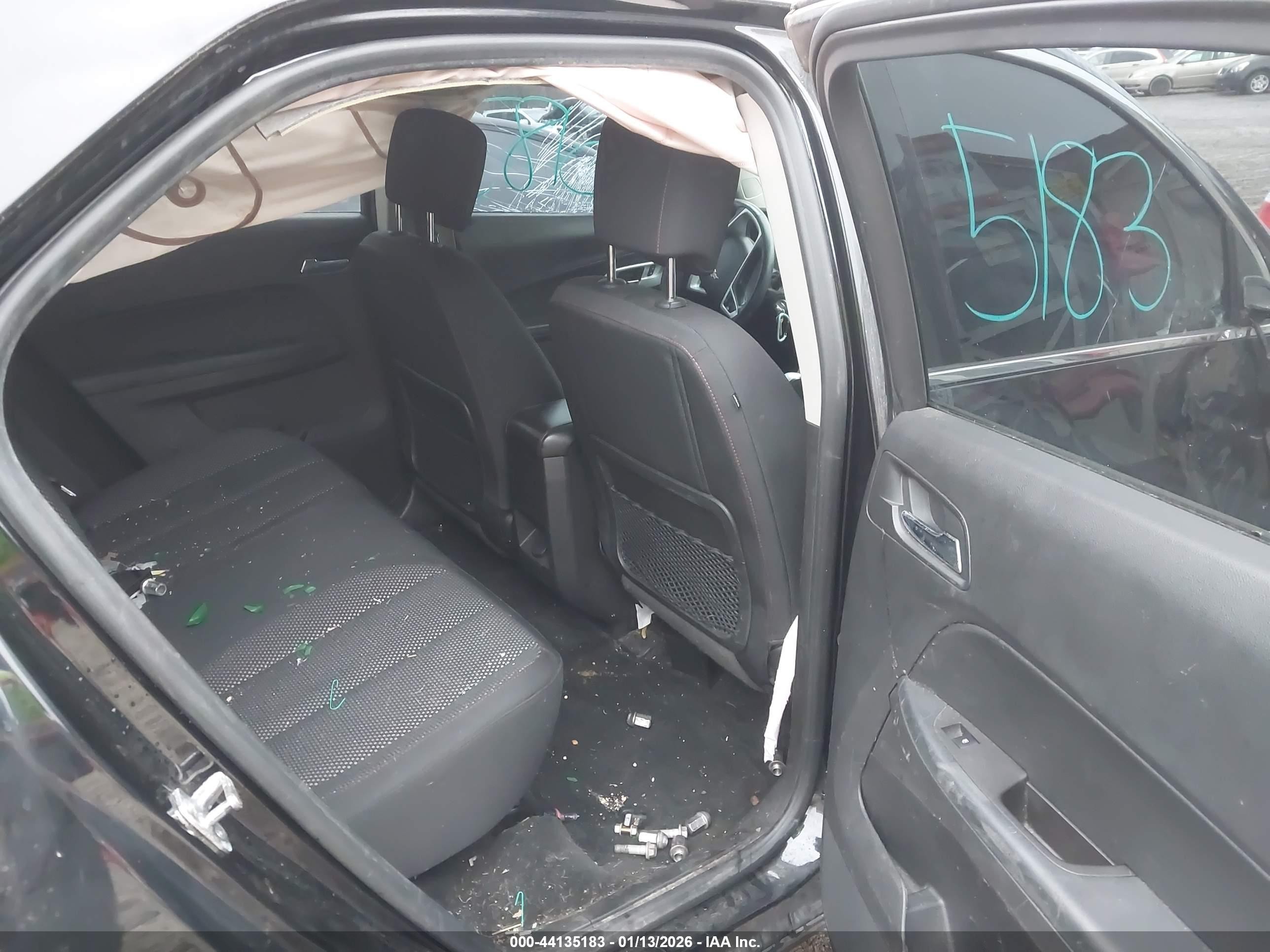 2015 Chevrolet Equinox 1lt Black vin: 2GNFLFEK9F6191827