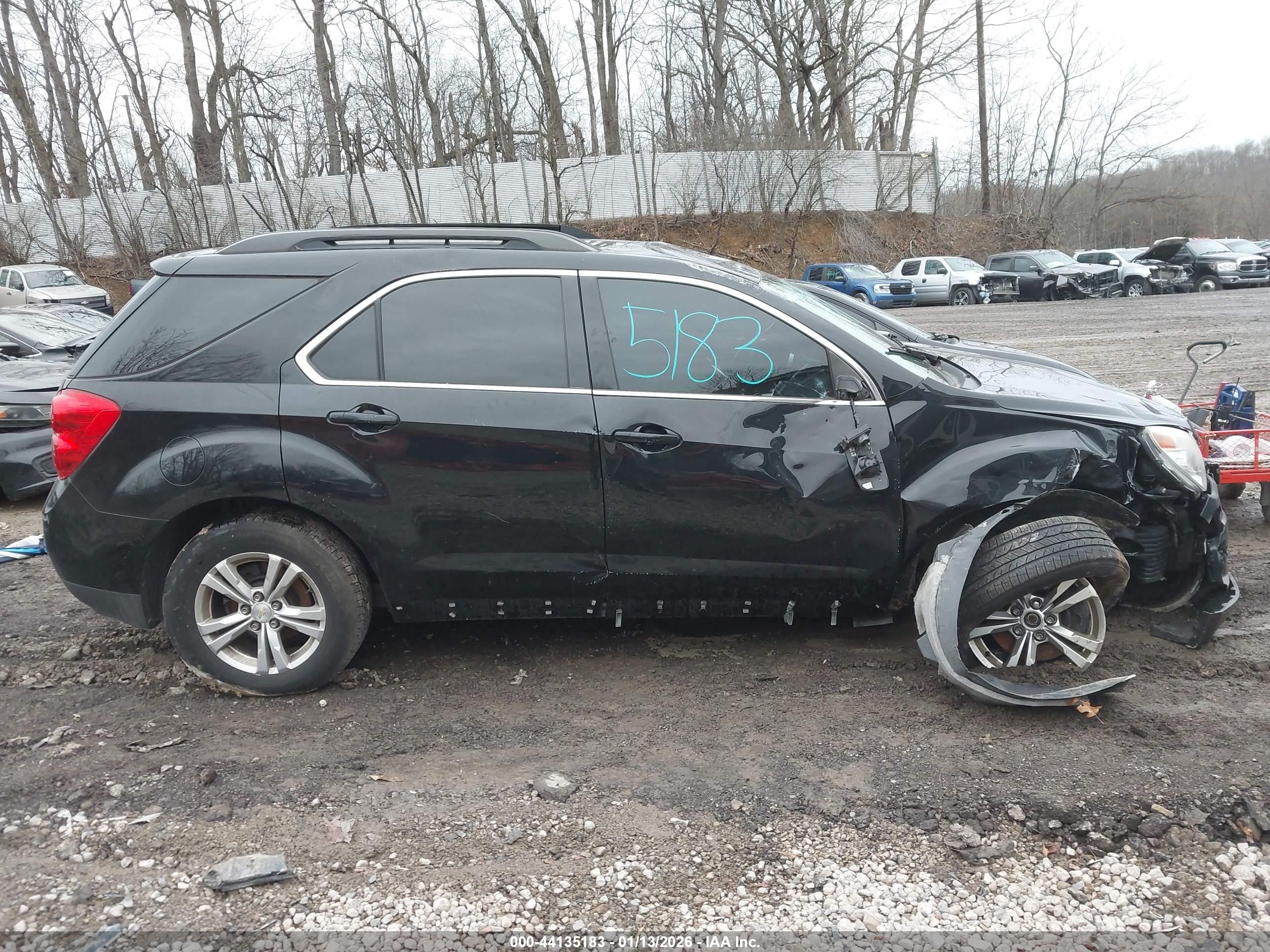 2015 Chevrolet Equinox 1lt Black vin: 2GNFLFEK9F6191827