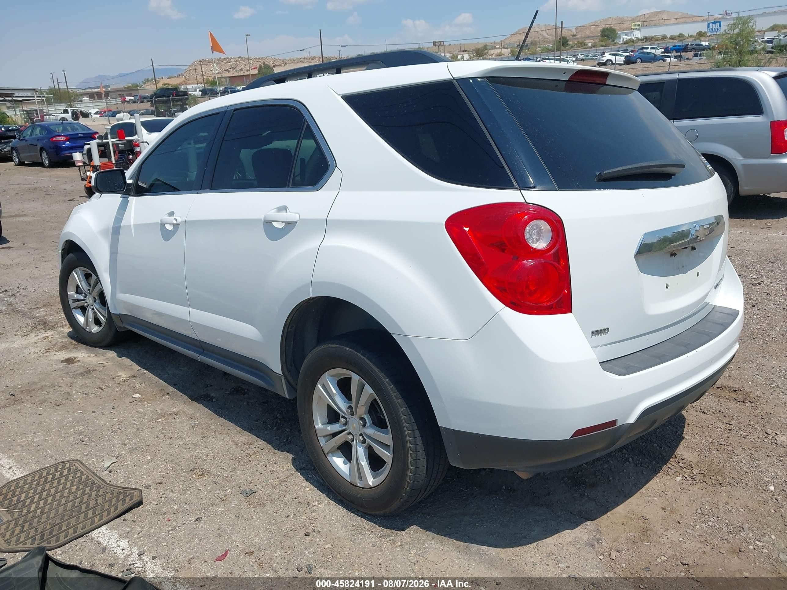 2015 Chevrolet Equinox Lt Белый vin: 2GNFLFEK9F6209923