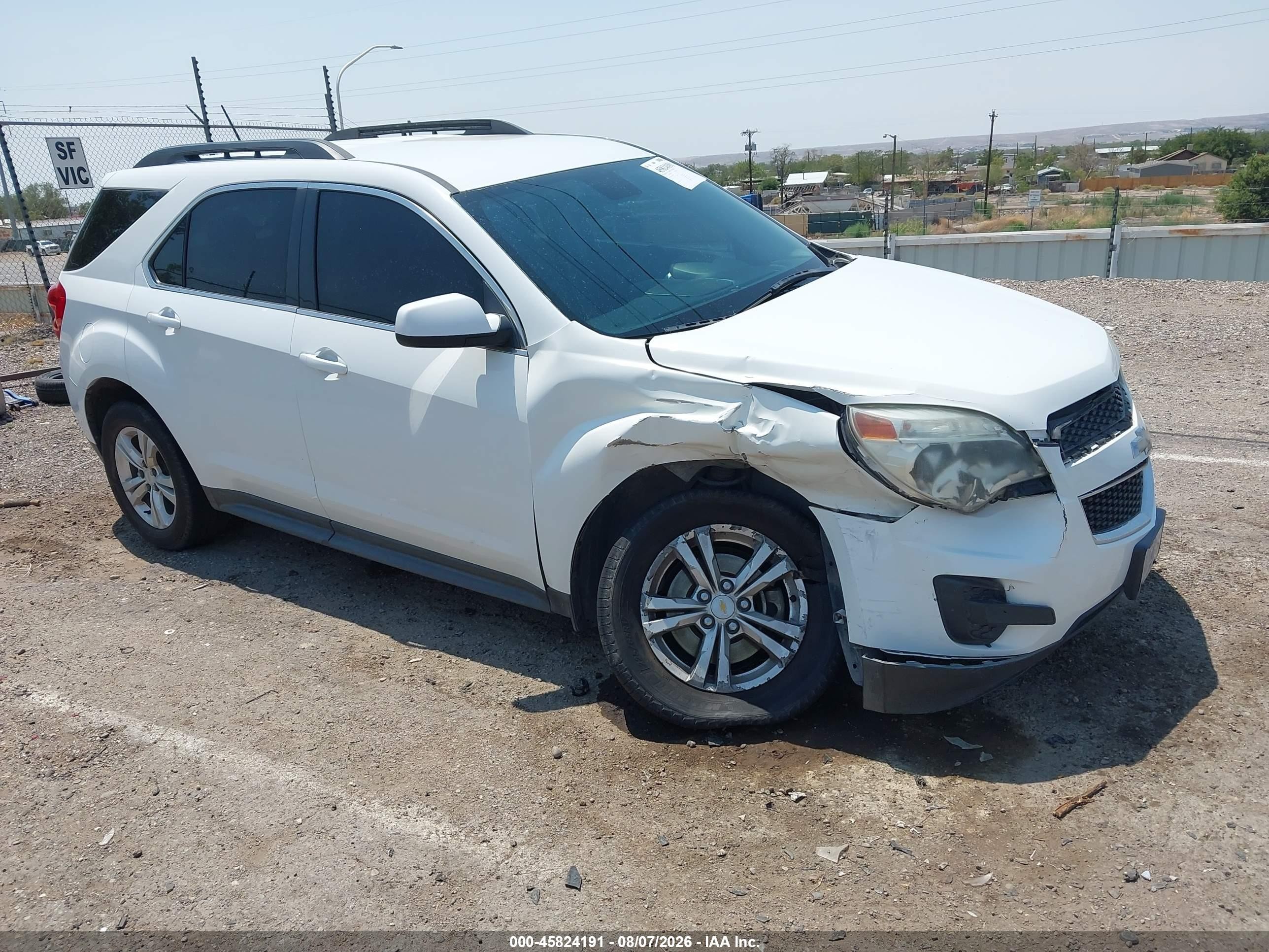2015 Chevrolet Equinox Lt Белый vin: 2GNFLFEK9F6209923