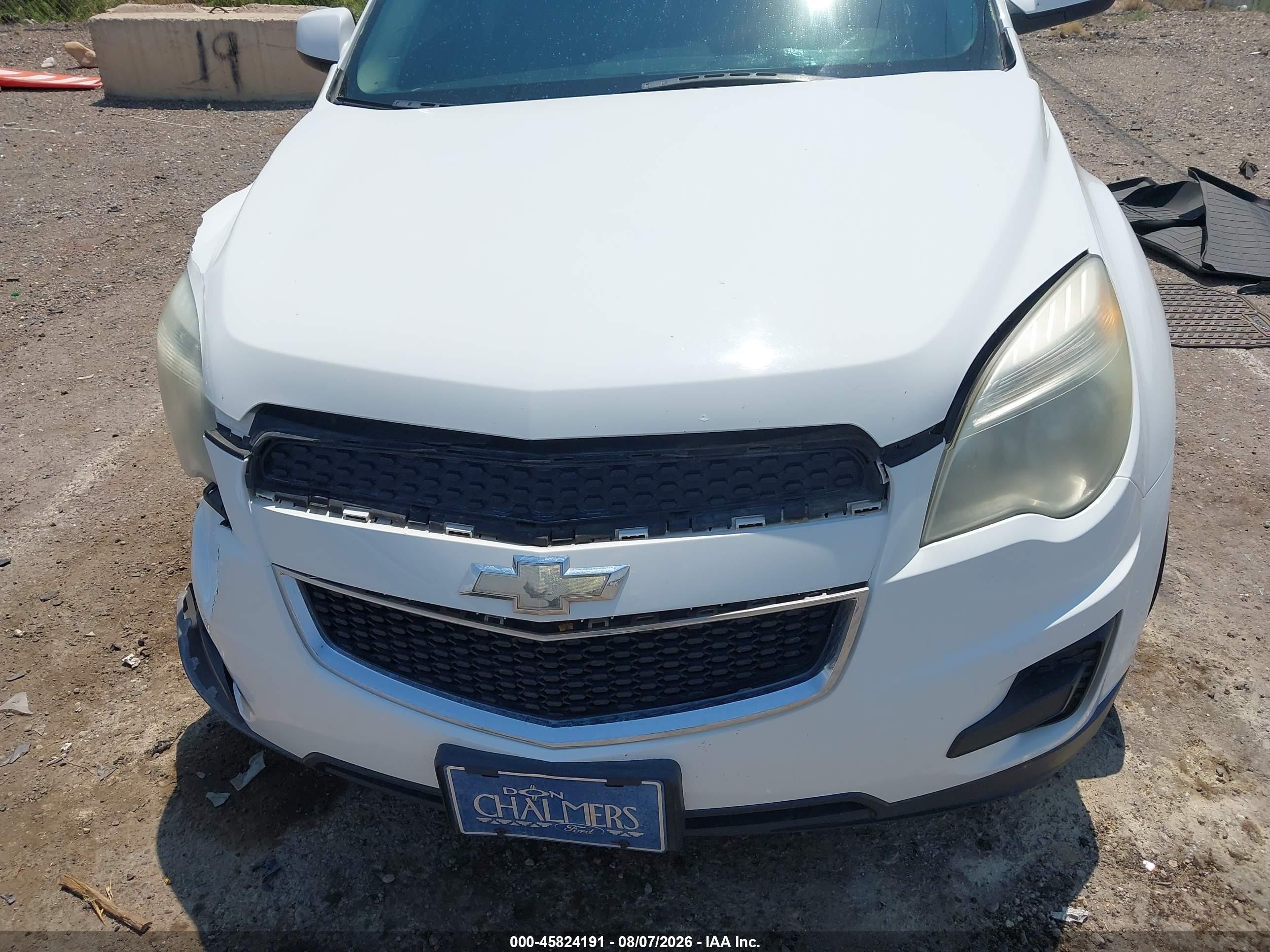 2015 Chevrolet Equinox Lt Белый vin: 2GNFLFEK9F6209923