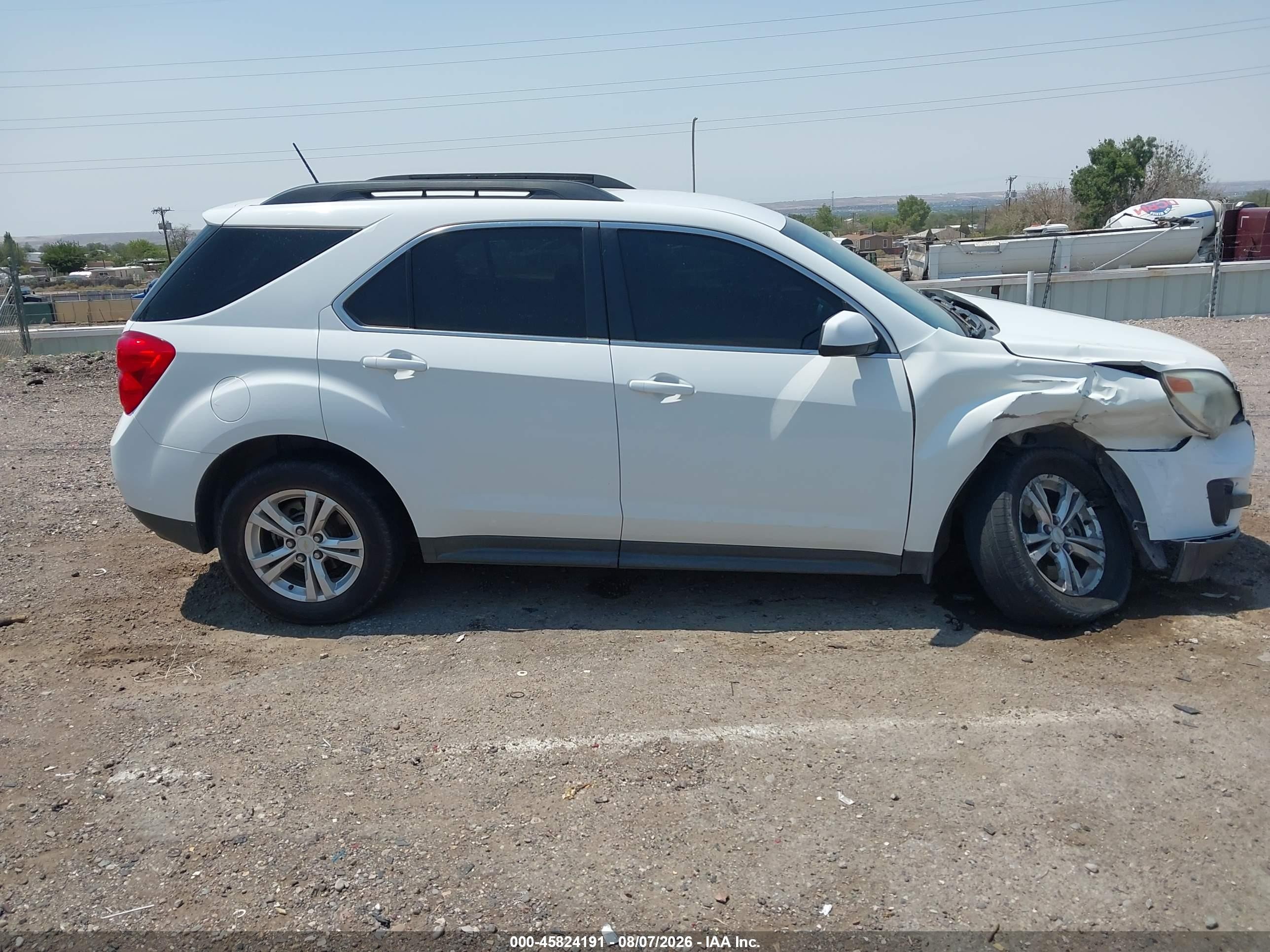 2015 Chevrolet Equinox Lt Белый vin: 2GNFLFEK9F6209923