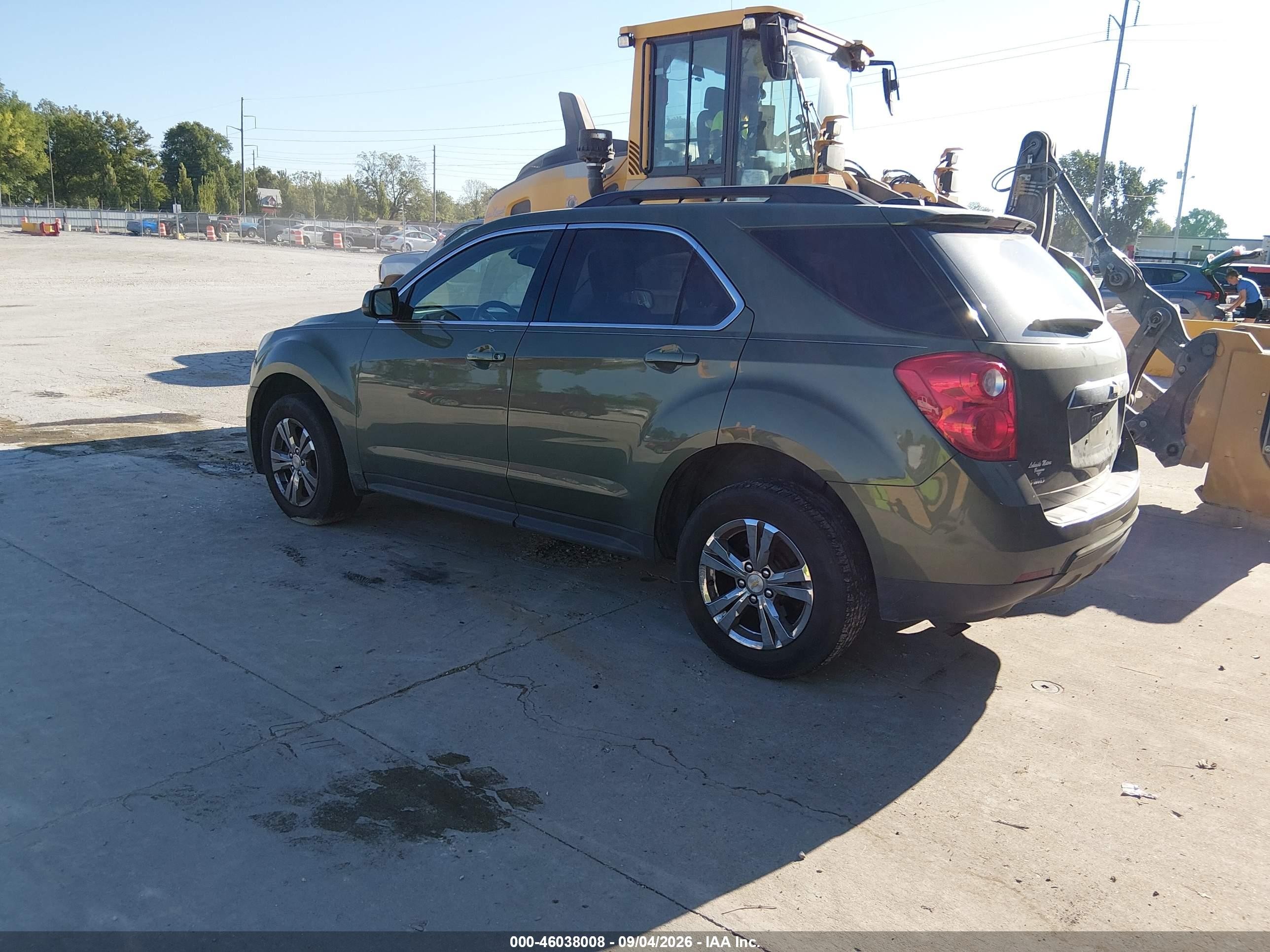2015 Chevrolet Equinox 1lt Green vin: 2GNFLFEK9F6246776