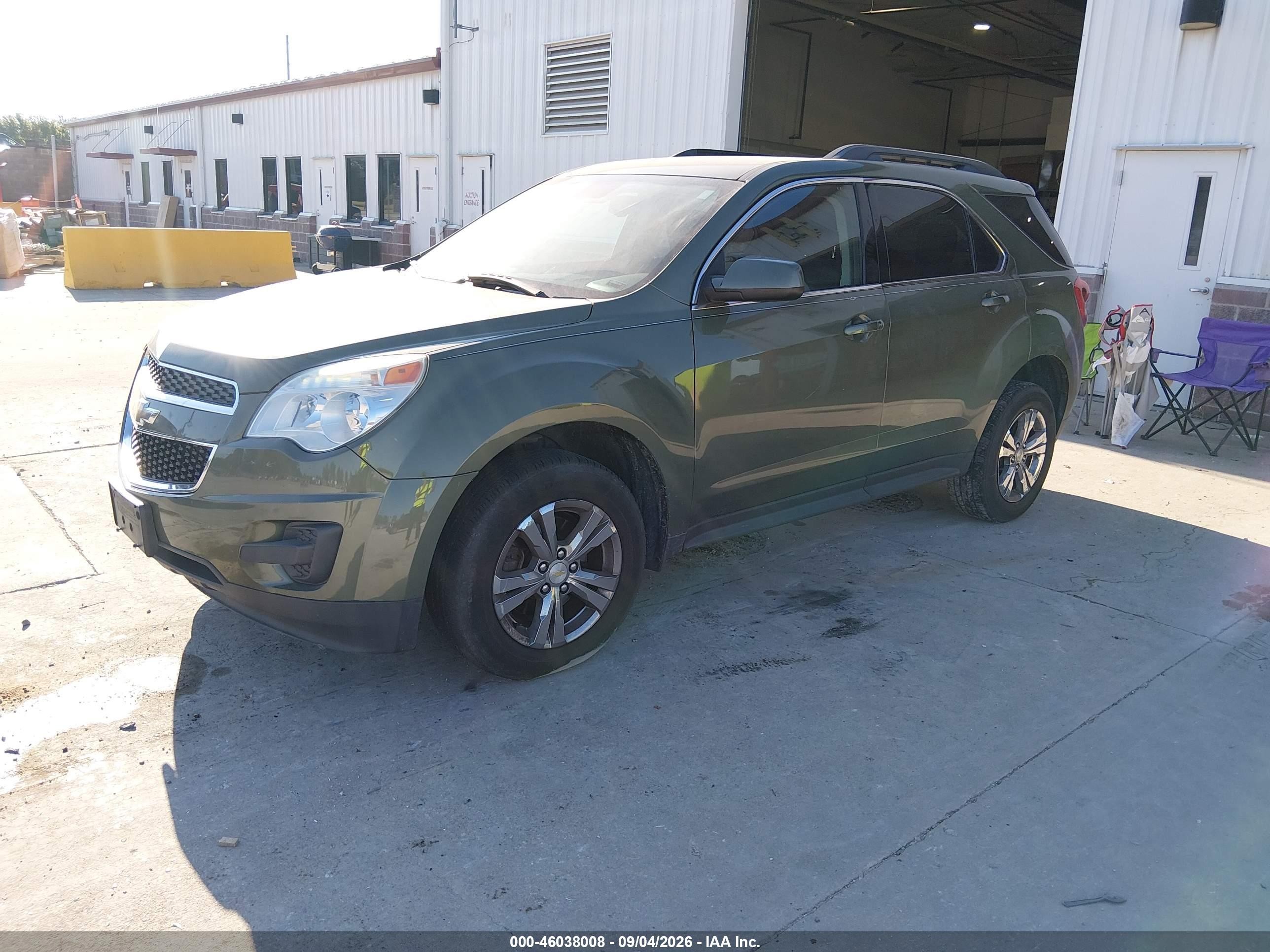 2015 Chevrolet Equinox 1lt Green vin: 2GNFLFEK9F6246776