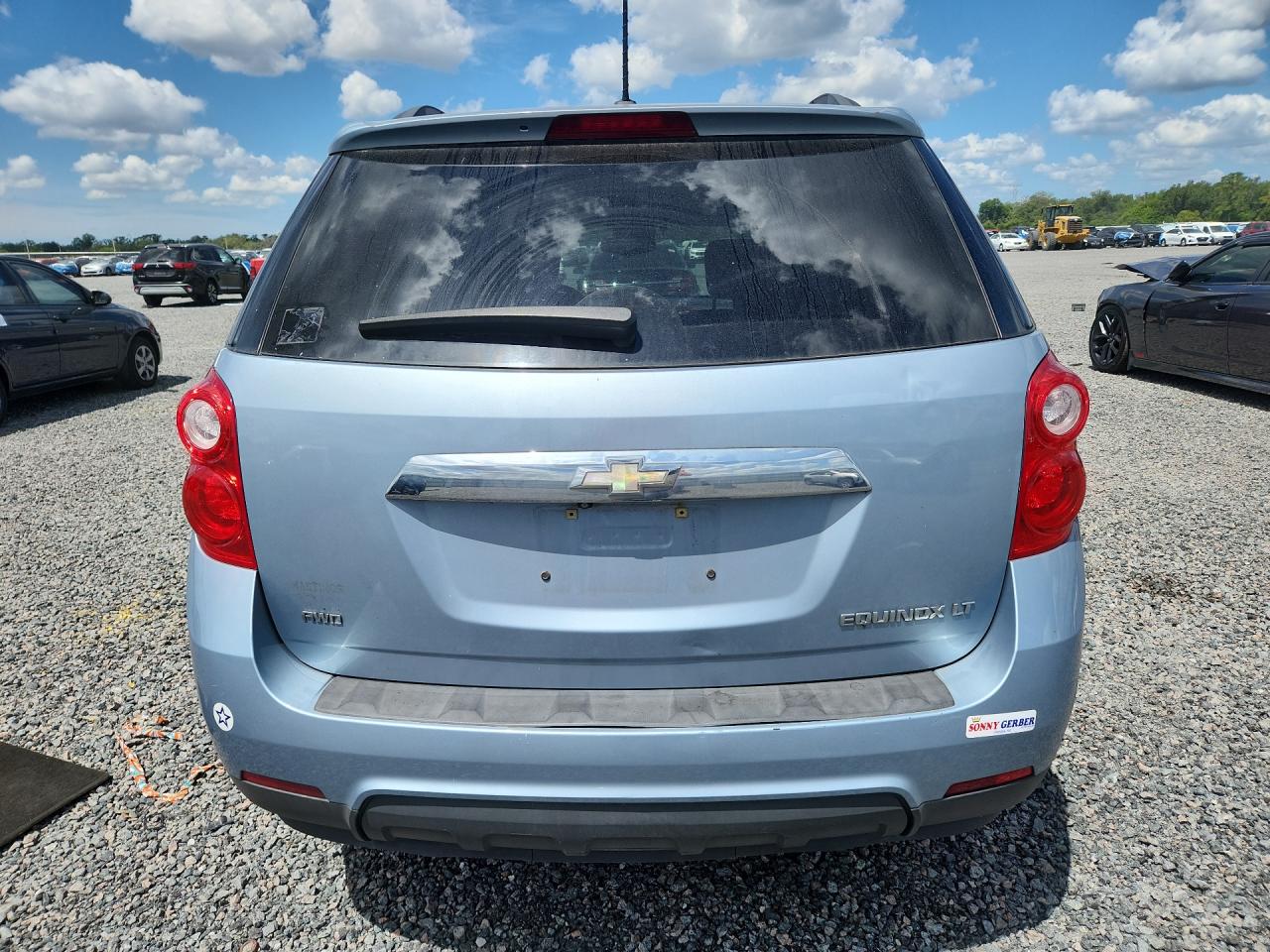 2015 Chevrolet Equinox Lt Синий vin: 2GNFLFEK9F6280653