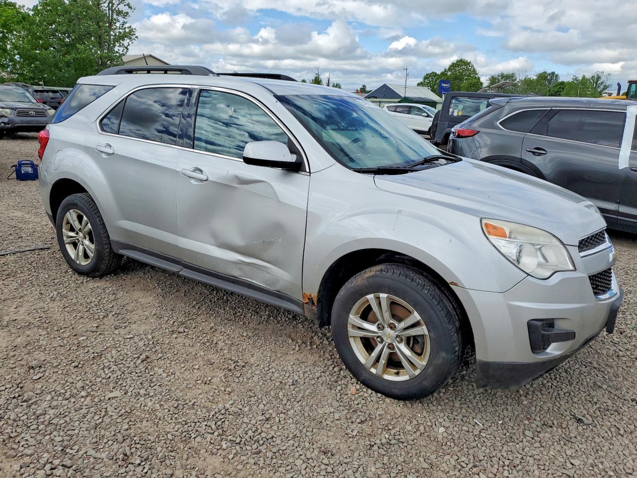 2015 Chevrolet Equinox Lt Silver vin: 2GNFLFEK9F6376735