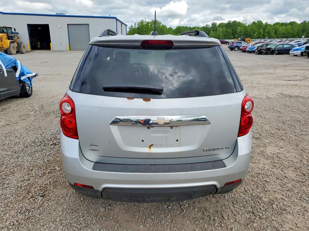 2015 Chevrolet Equinox Lt Silver vin: 2GNFLFEK9F6376735