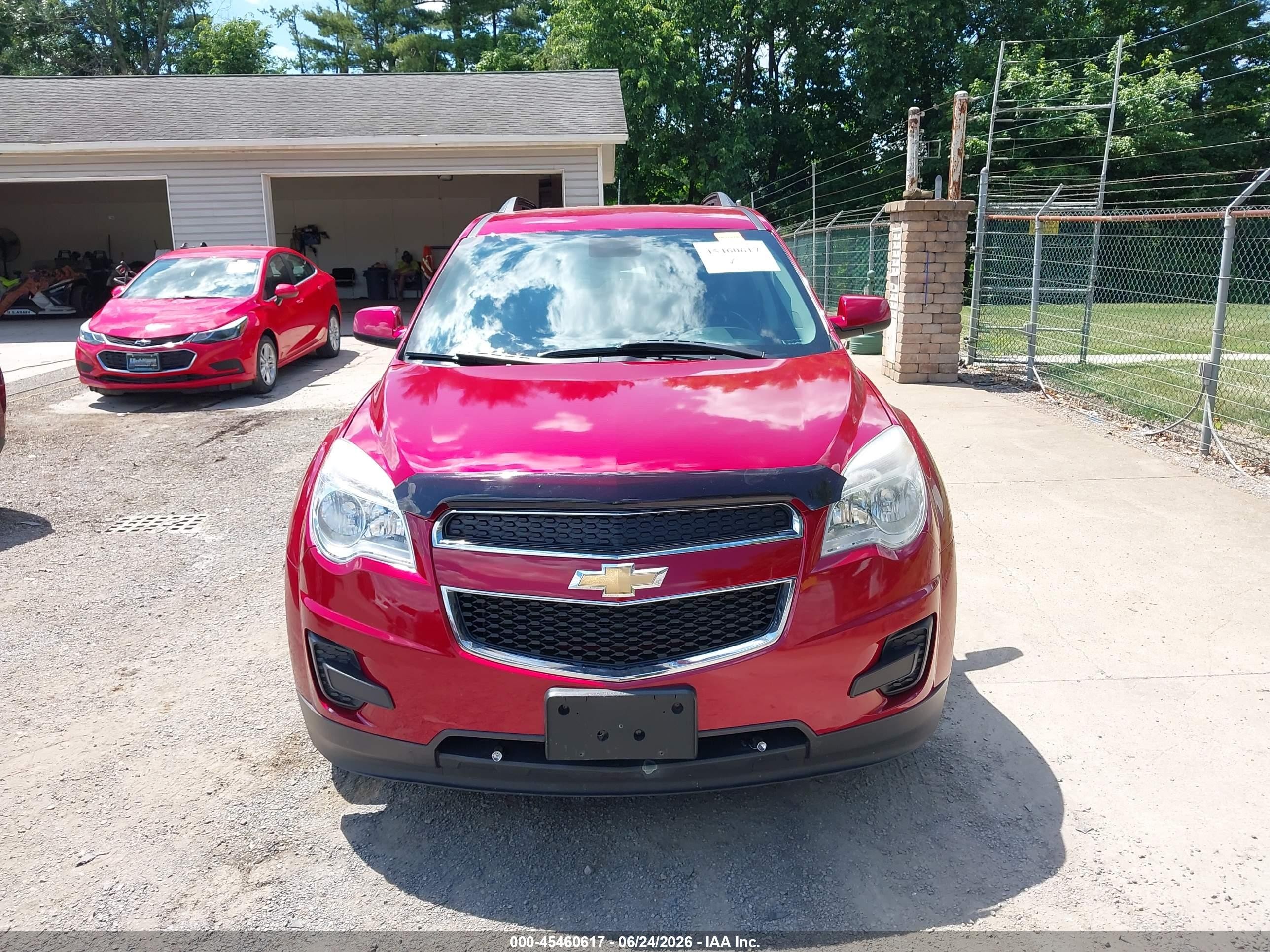 2015 Chevrolet Equinox Lt Красный vin: 2GNFLFEK9F6421317