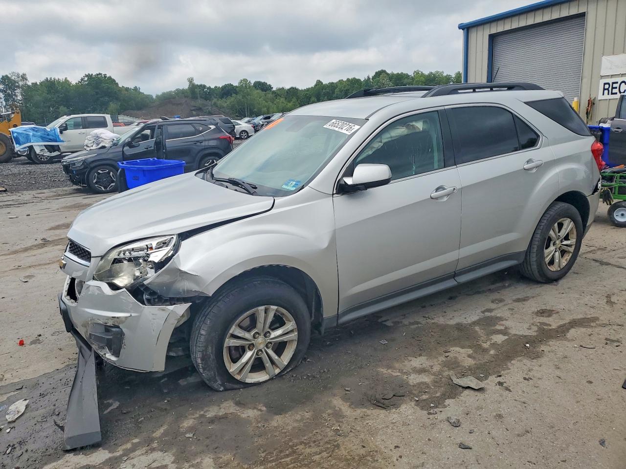 2015 Chevrolet Equinox Lt Silver vin: 2GNFLFEK9F6426100