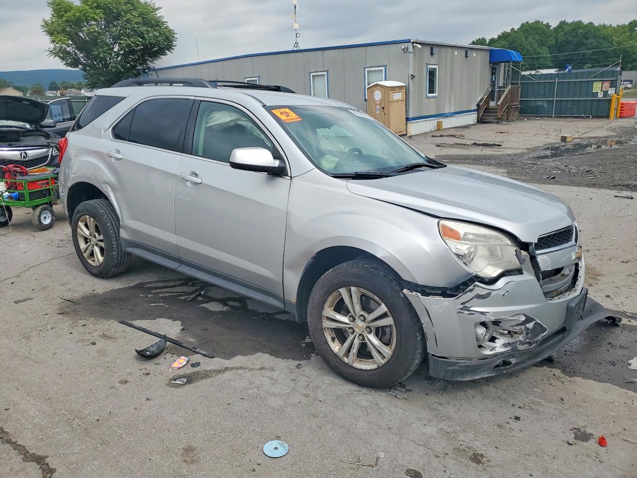 2015 Chevrolet Equinox Lt Silver vin: 2GNFLFEK9F6426100