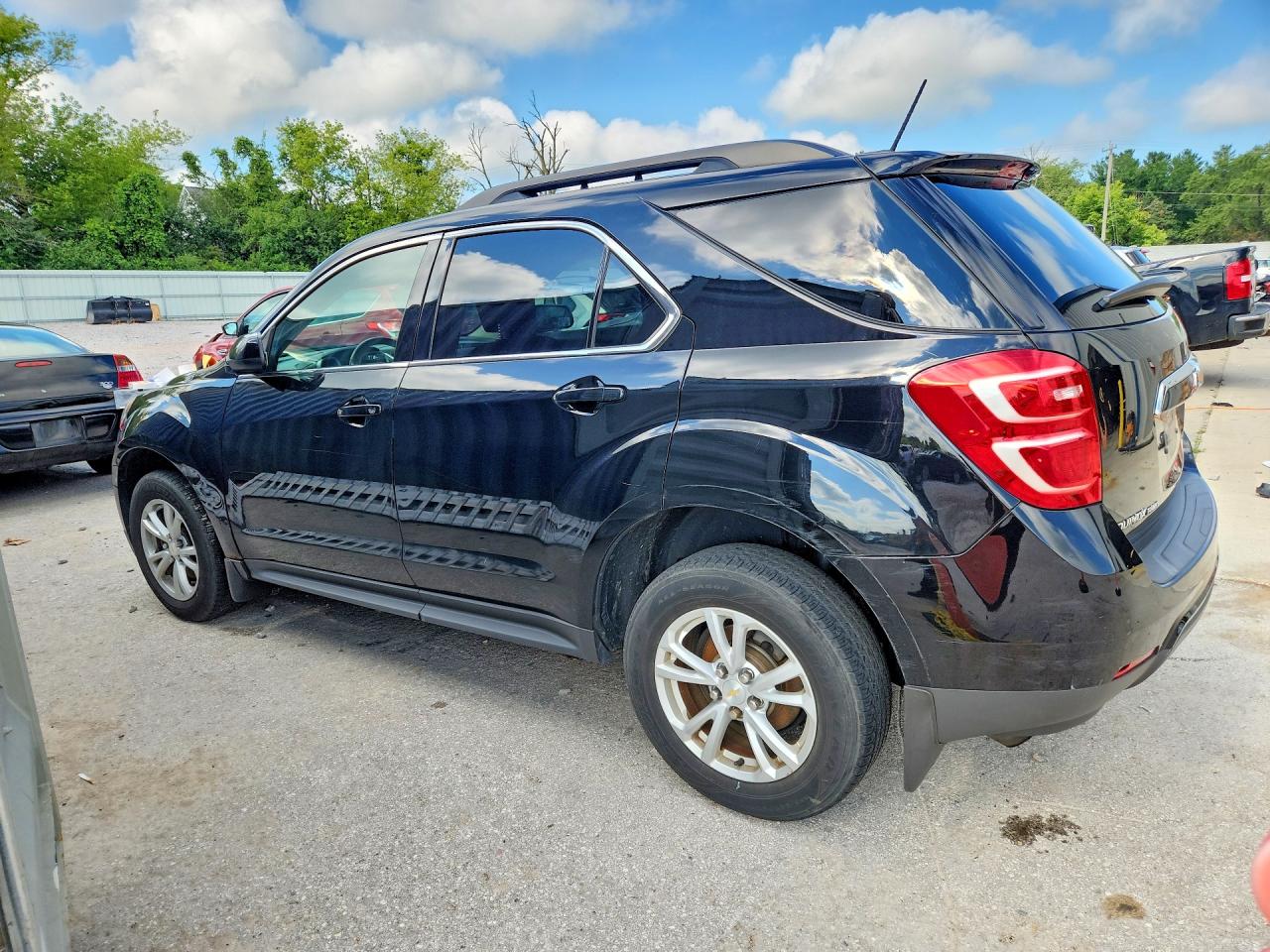 2017 Chevrolet Equinox Lt Черный vin: 2GNFLFEK9H6130075