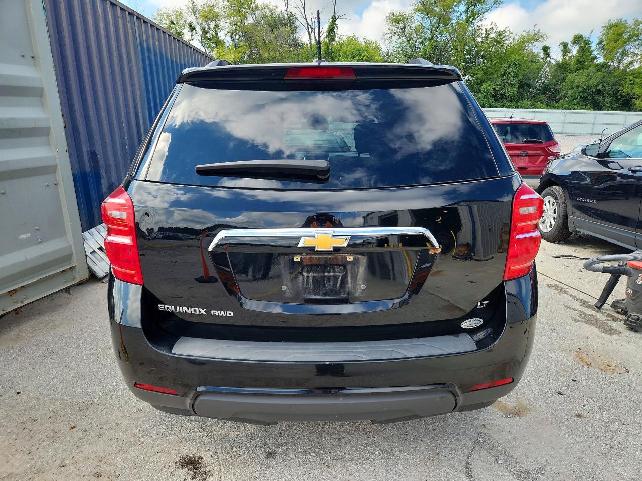 2017 Chevrolet Equinox Lt Черный vin: 2GNFLFEK9H6130075
