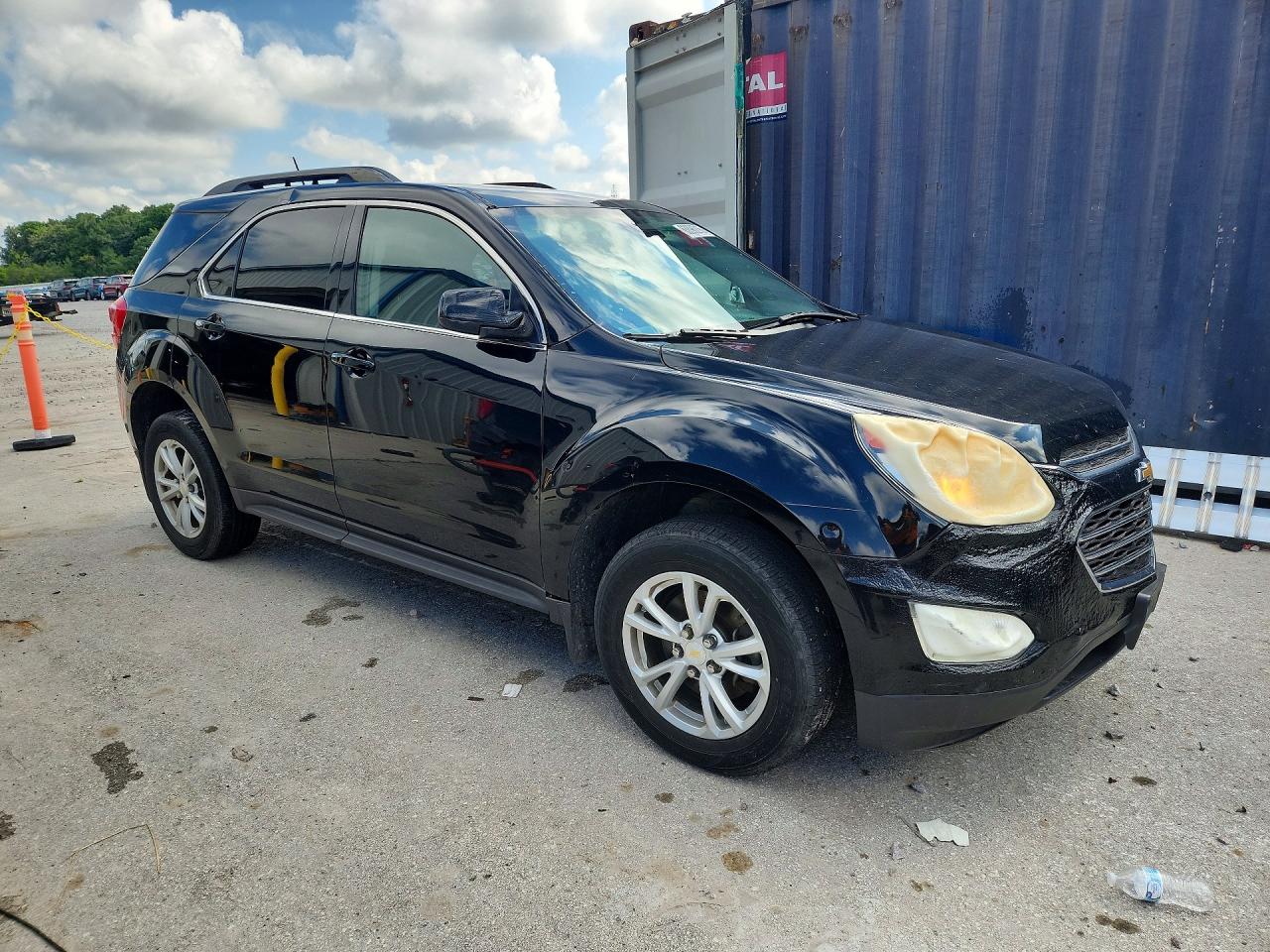 2017 Chevrolet Equinox Lt Черный vin: 2GNFLFEK9H6130075