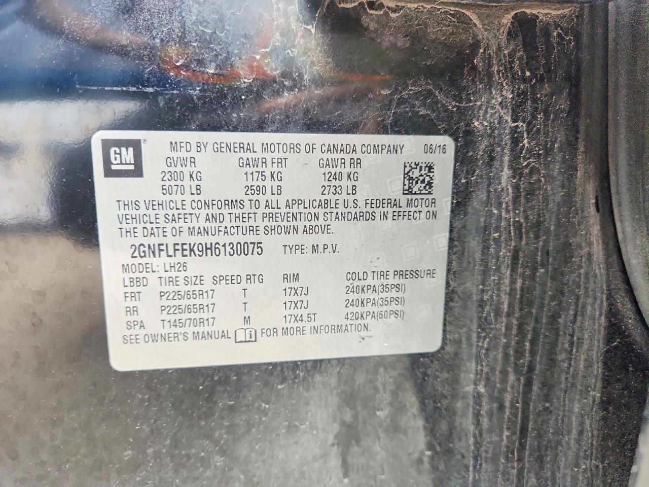2017 Chevrolet Equinox Lt Черный vin: 2GNFLFEK9H6130075