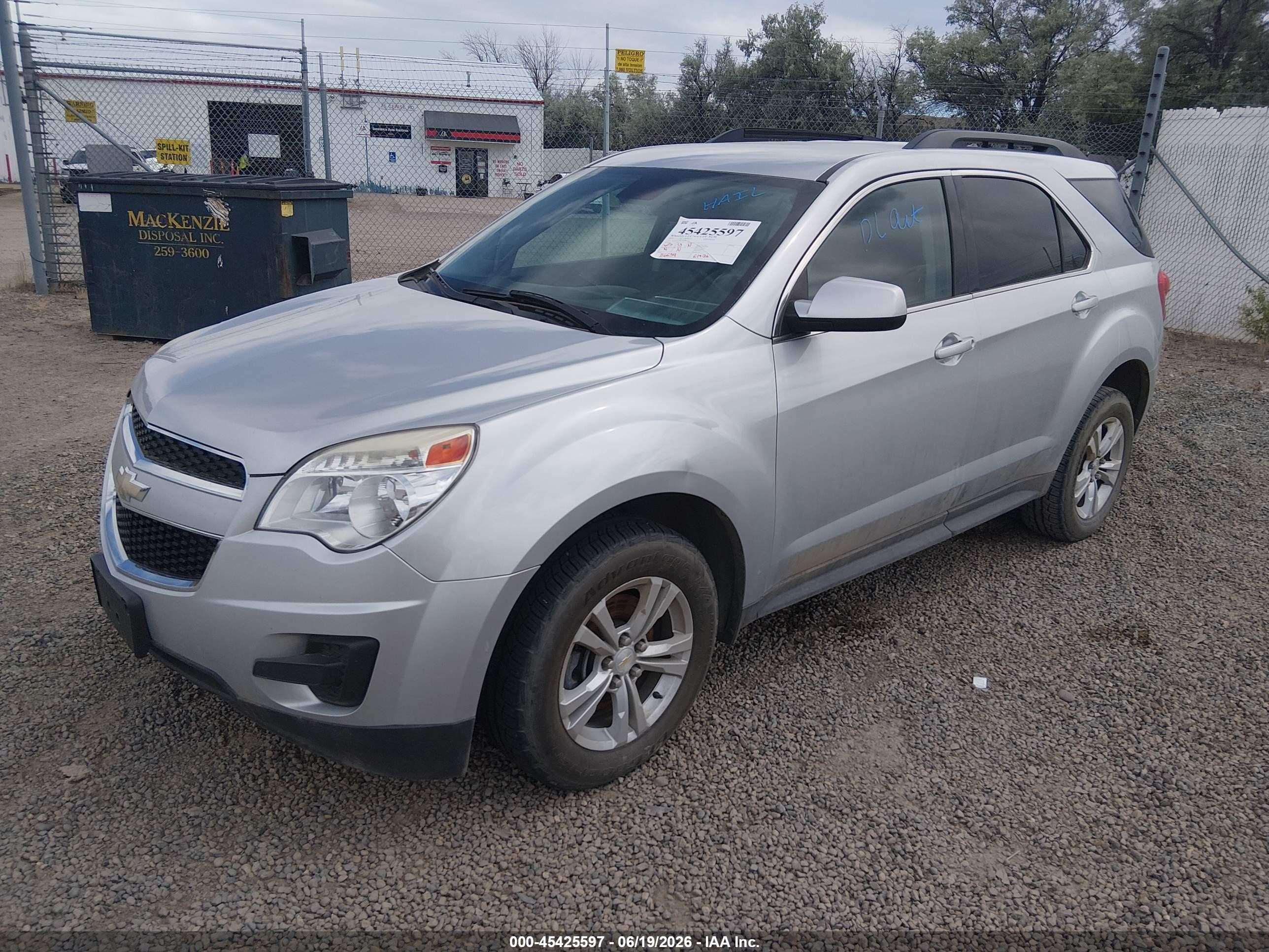 2014 Chevrolet Equinox Lt Silver vin: 2GNFLFEKXE6158754