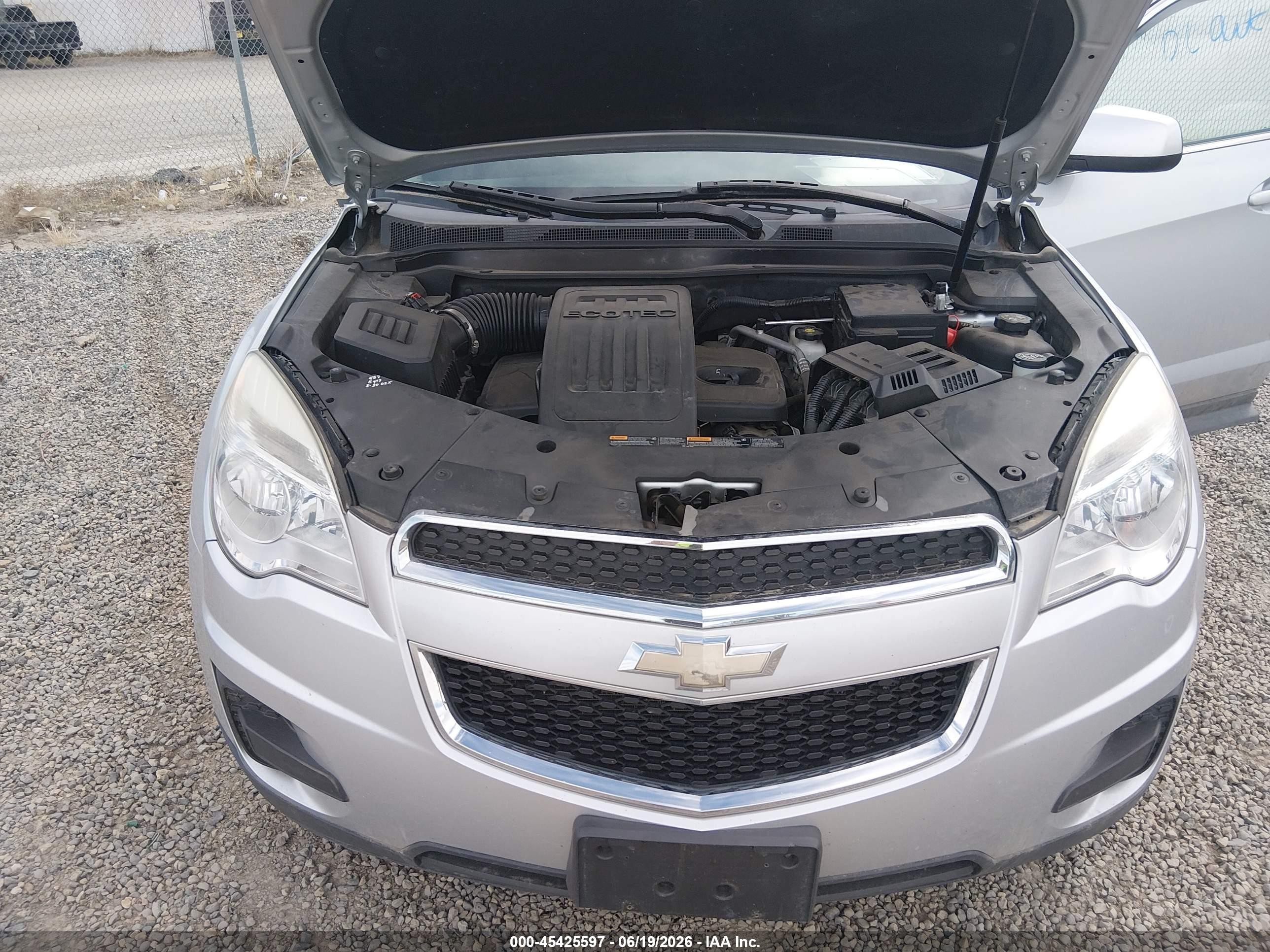 2014 Chevrolet Equinox Lt Silver vin: 2GNFLFEKXE6158754