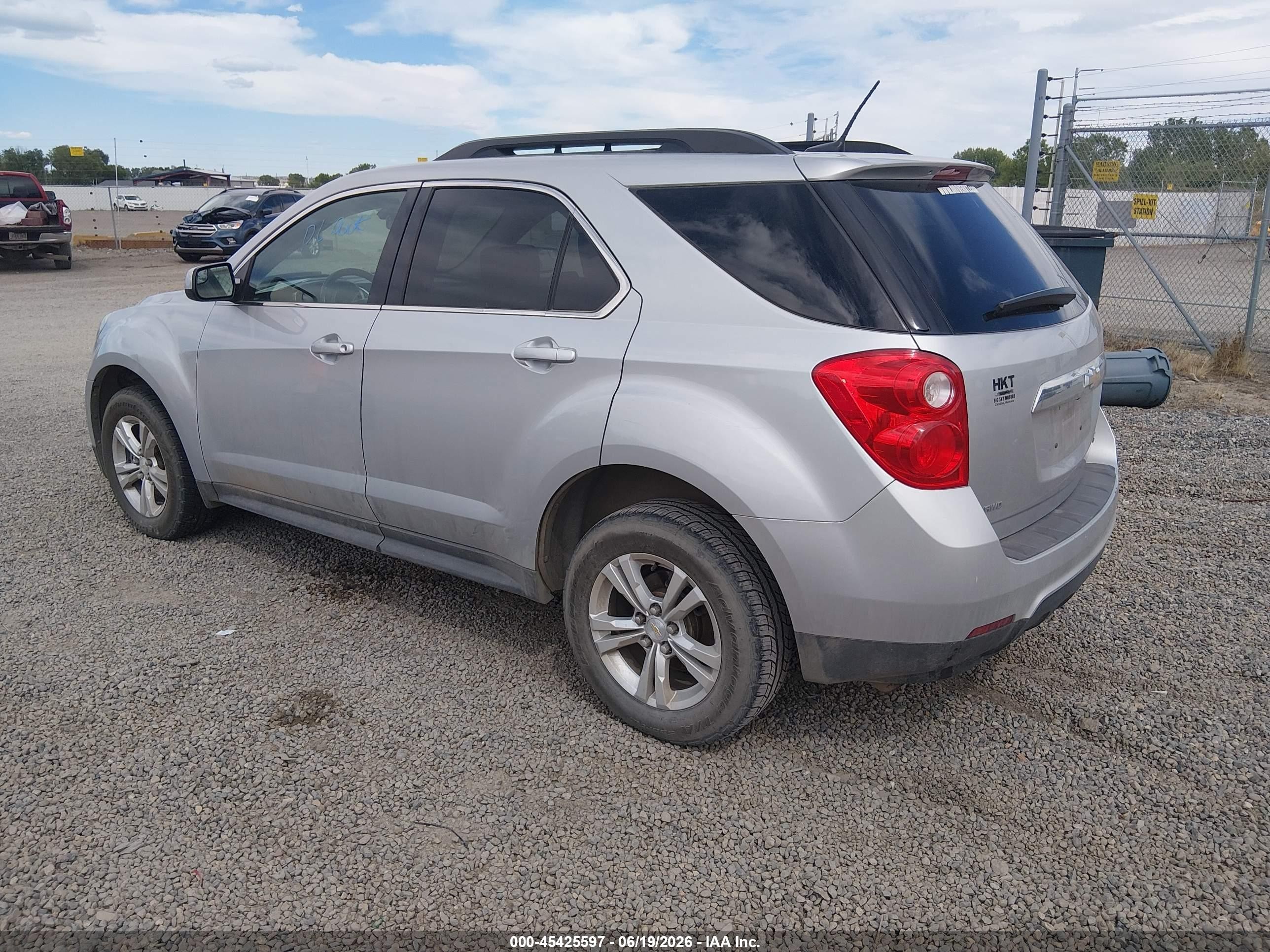 2014 Chevrolet Equinox Lt Silver vin: 2GNFLFEKXE6158754