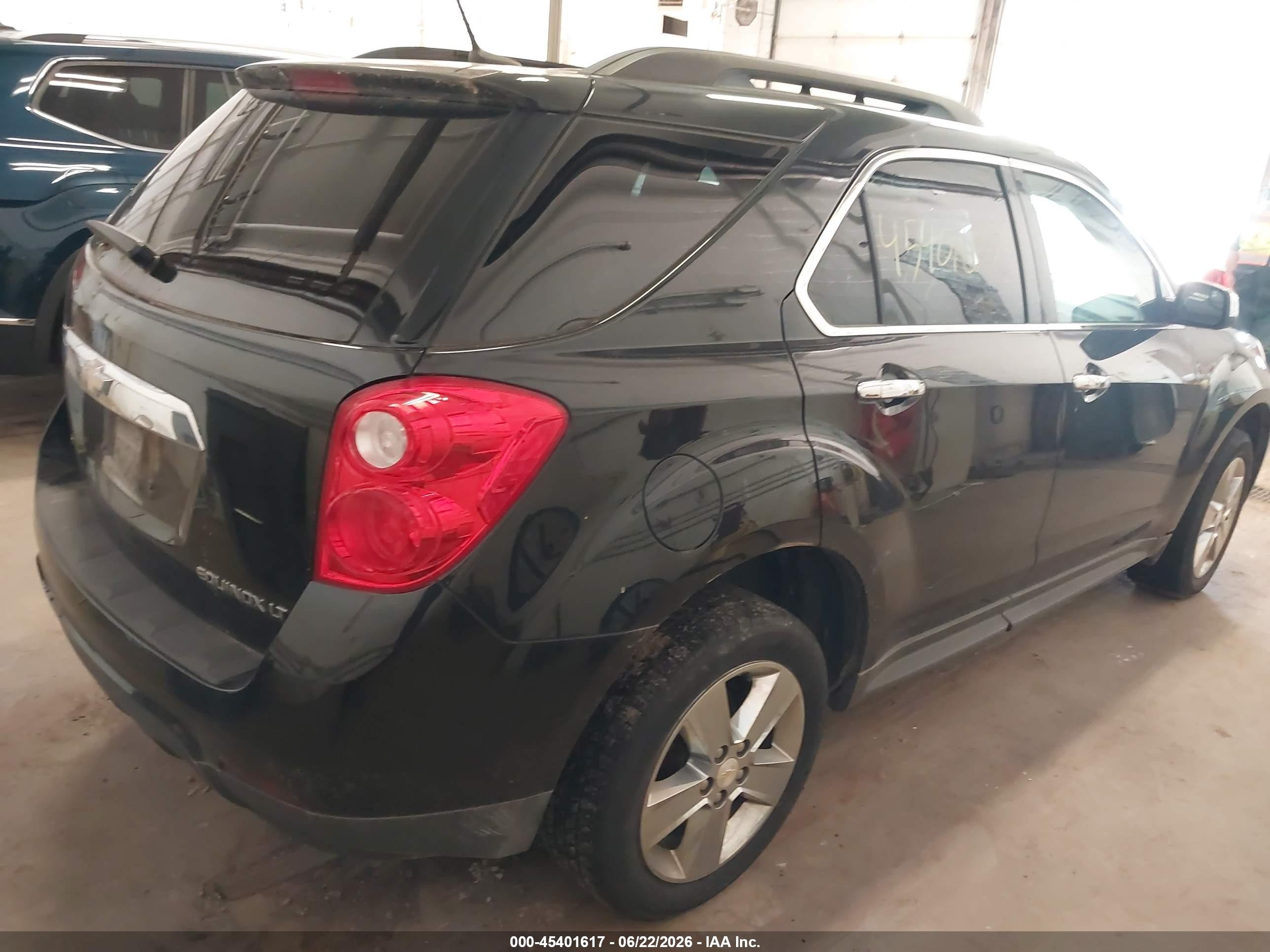 2014 Chevrolet Equinox Lt Black vin: 2GNFLFEKXE6228978