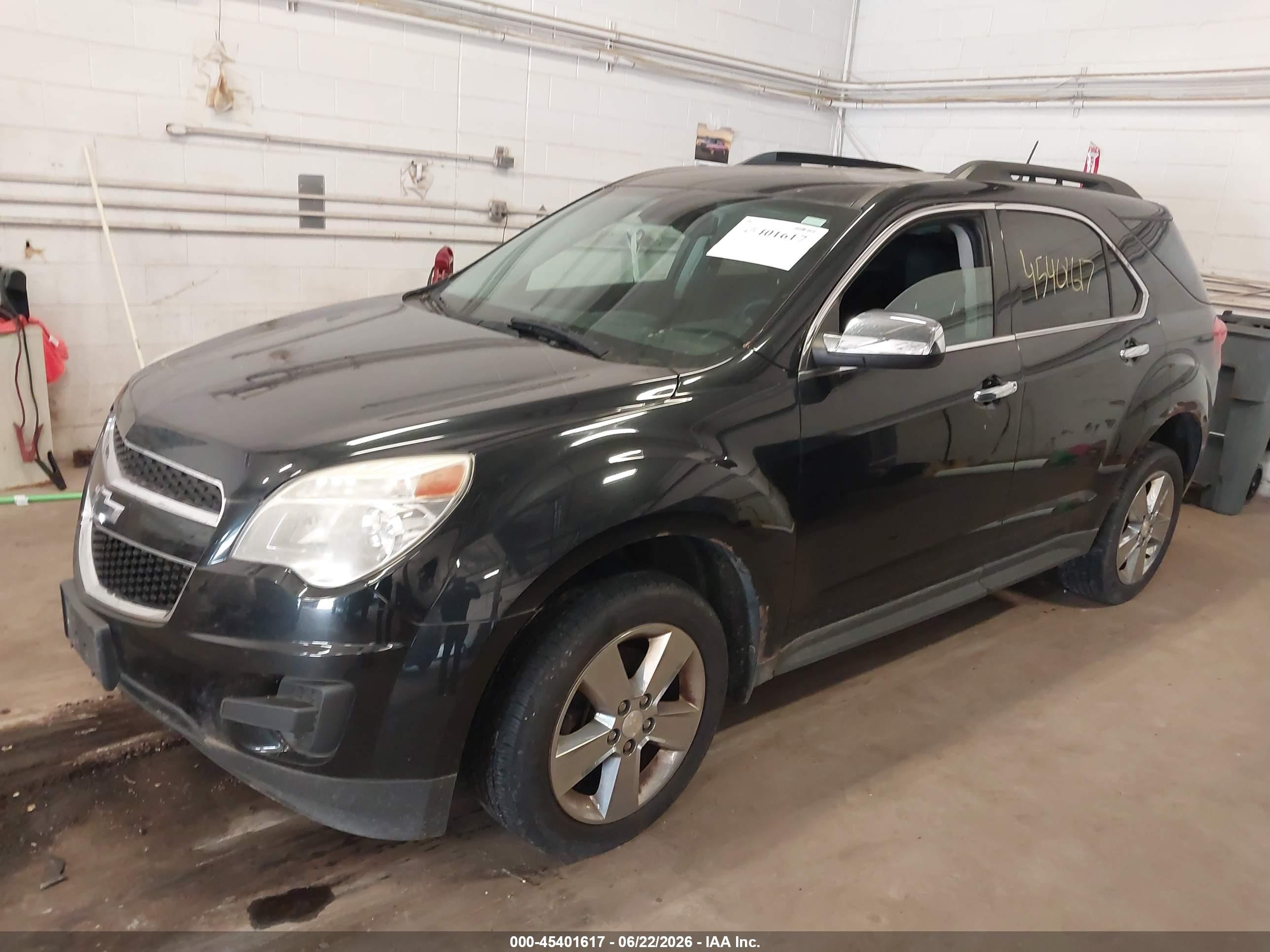 2014 Chevrolet Equinox Lt Black vin: 2GNFLFEKXE6228978