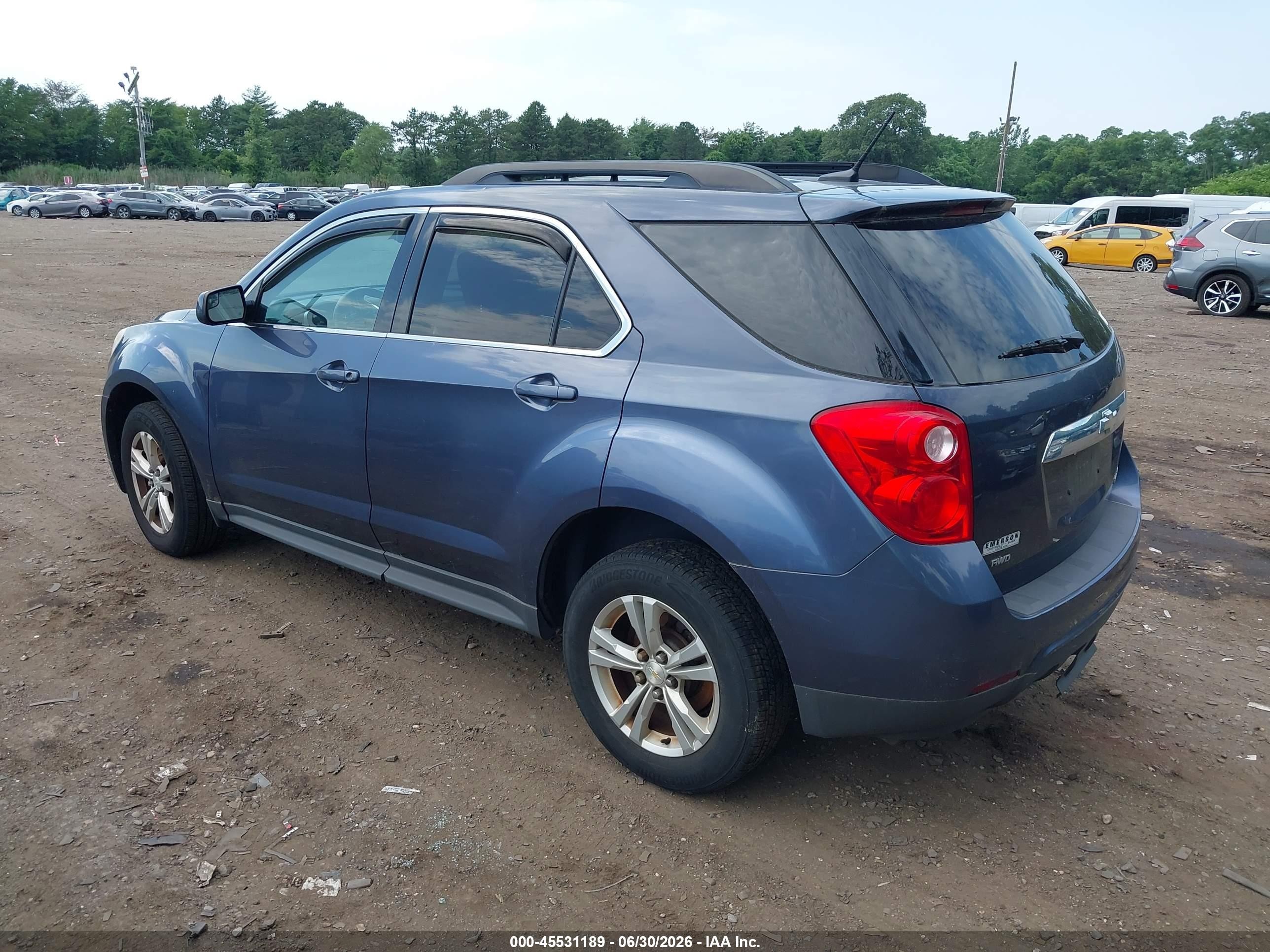 2014 Chevrolet Equinox Lt Blue vin: 2GNFLFEKXE6368951