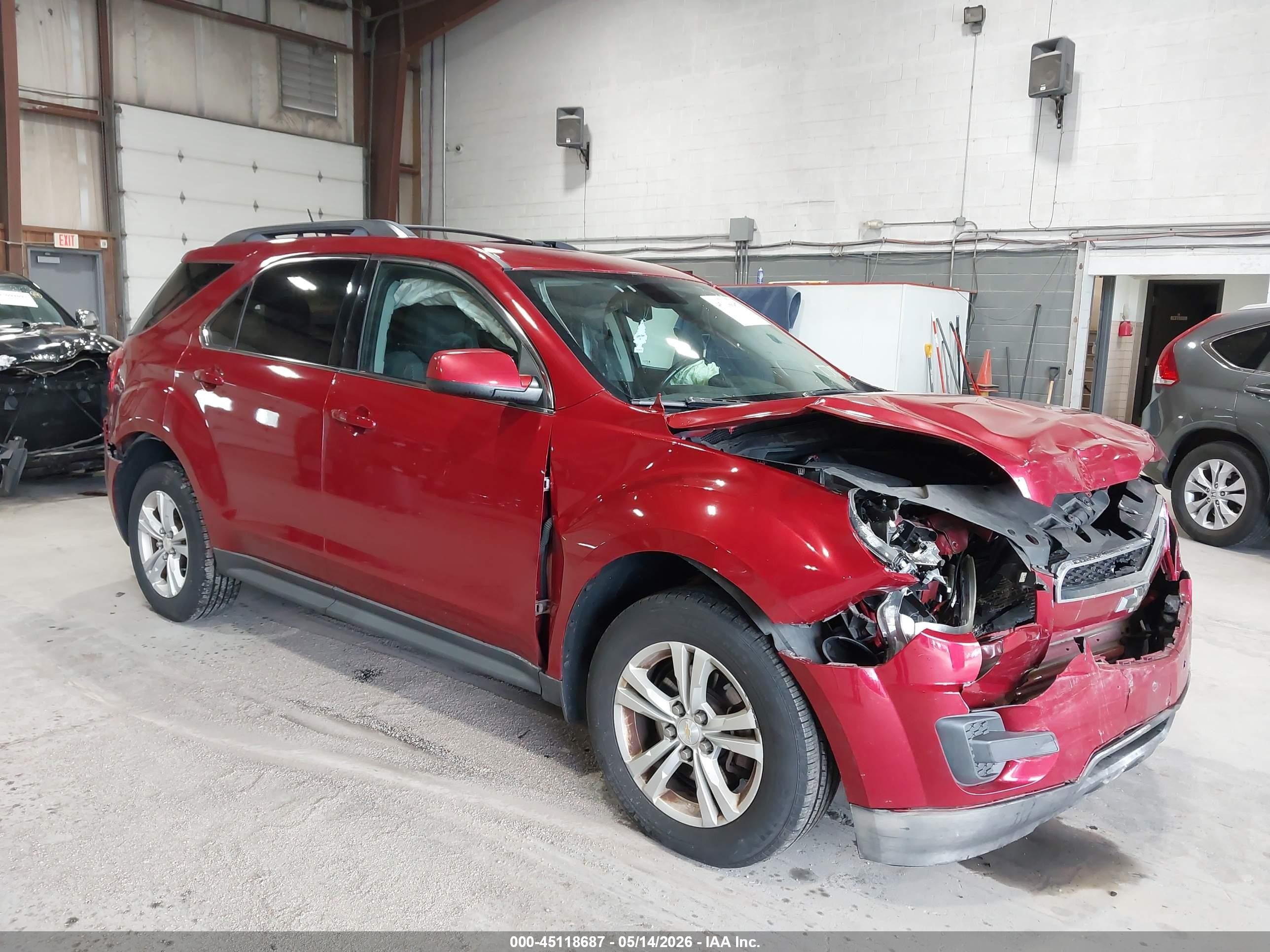 2015 Chevrolet Equinox 1lt Red vin: 2GNFLFEKXF6100225