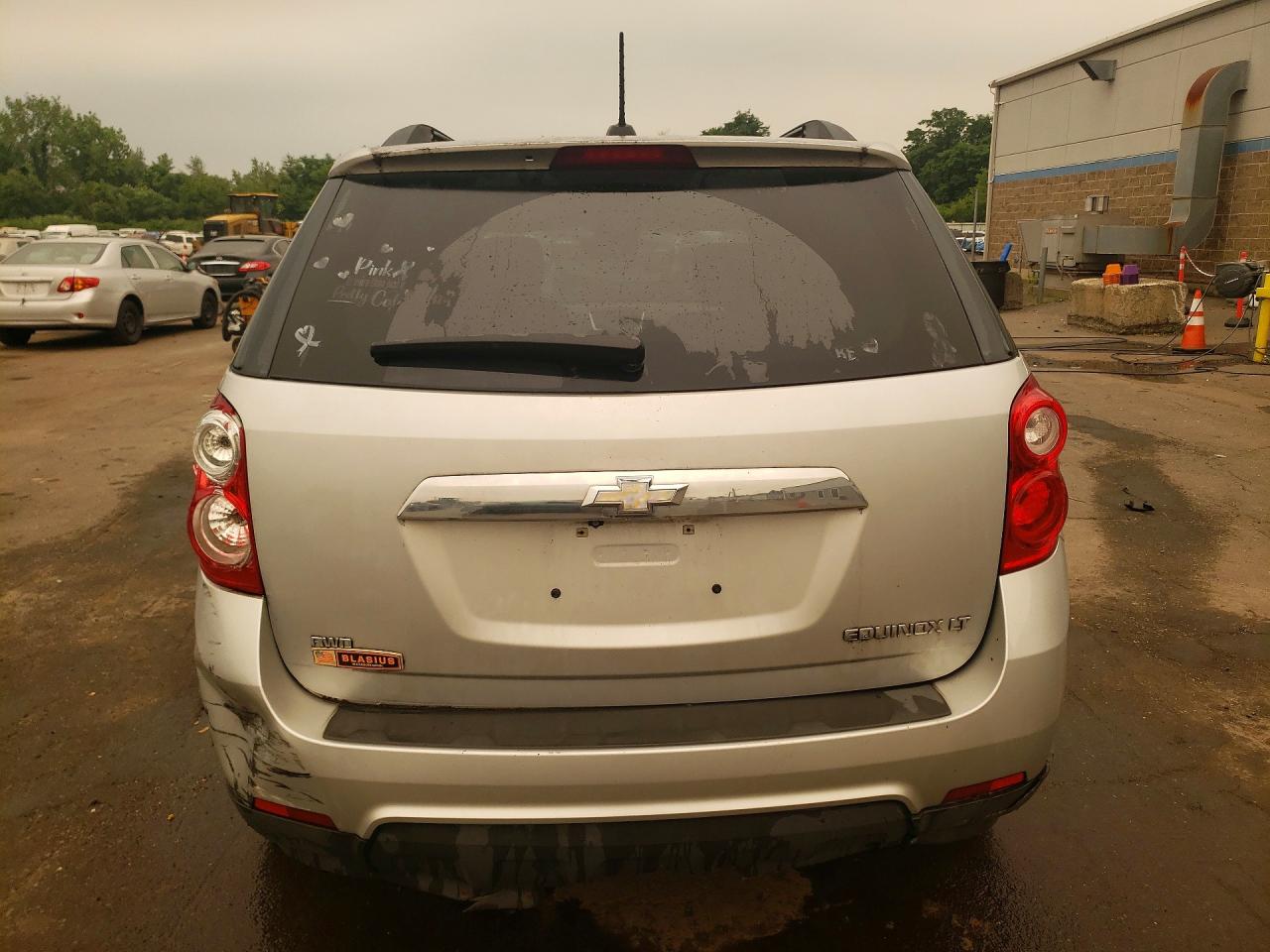 2015 Chevrolet Equinox Lt Silver vin: 2GNFLFEKXF6191500