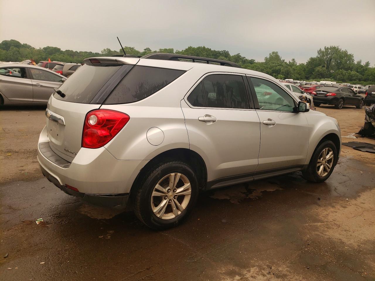 2015 Chevrolet Equinox Lt Silver vin: 2GNFLFEKXF6191500