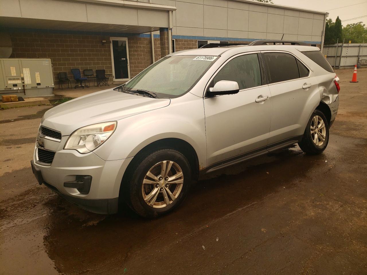 2015 Chevrolet Equinox Lt Silver vin: 2GNFLFEKXF6191500