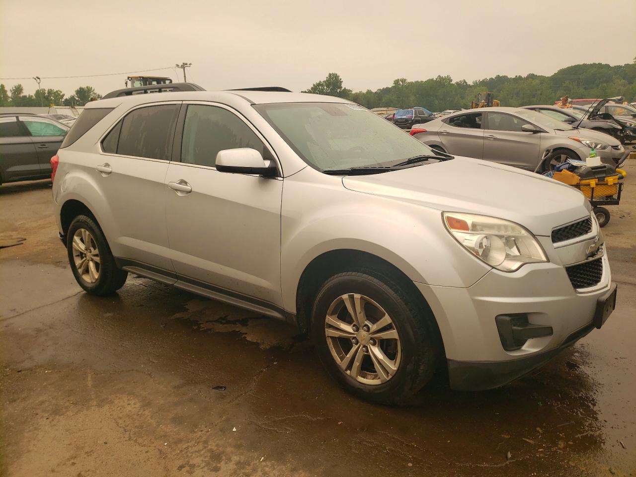 2015 Chevrolet Equinox Lt Silver vin: 2GNFLFEKXF6191500
