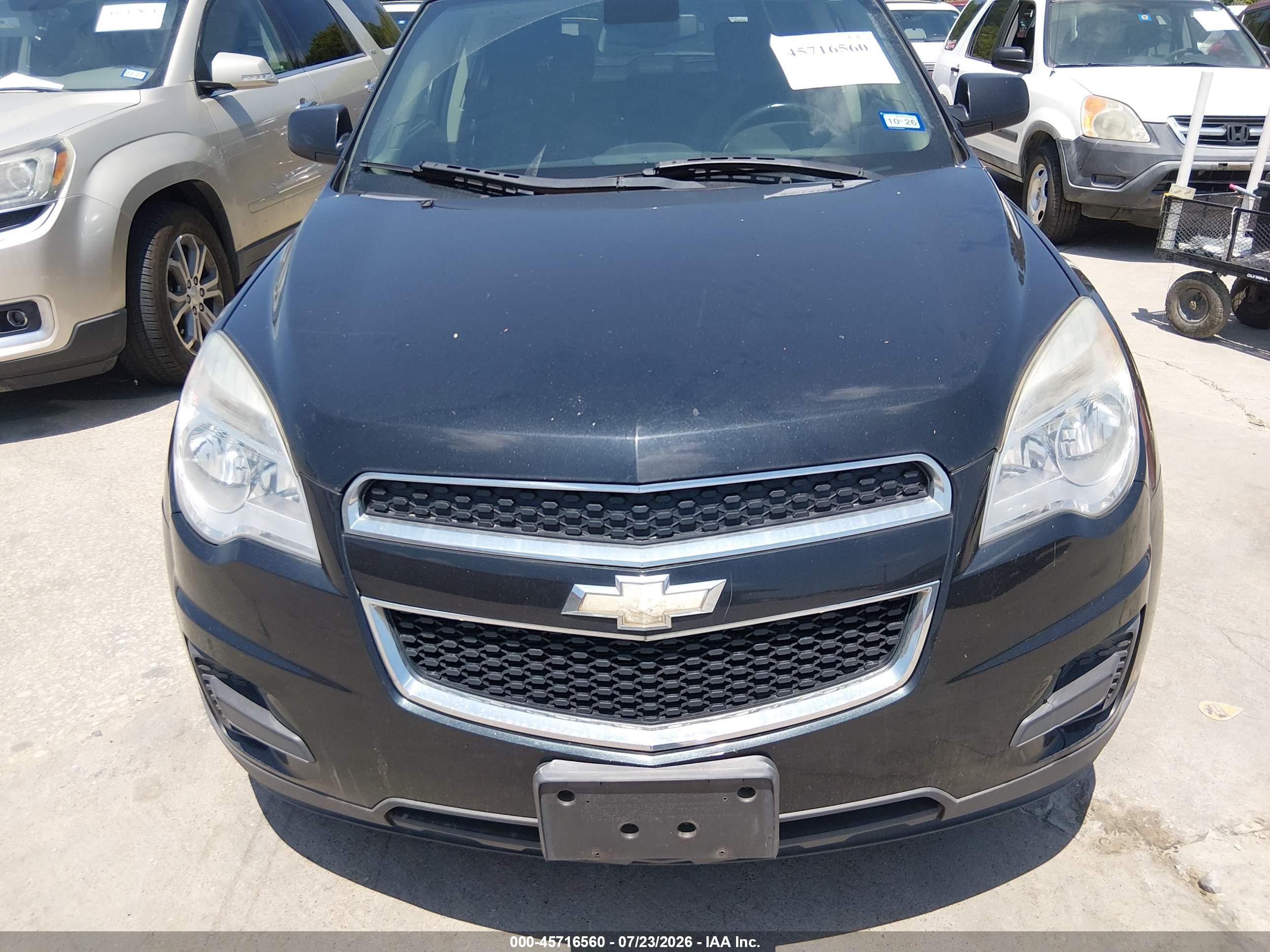 2015 Chevrolet Equinox Lt Black vin: 2GNFLFEKXF6193229