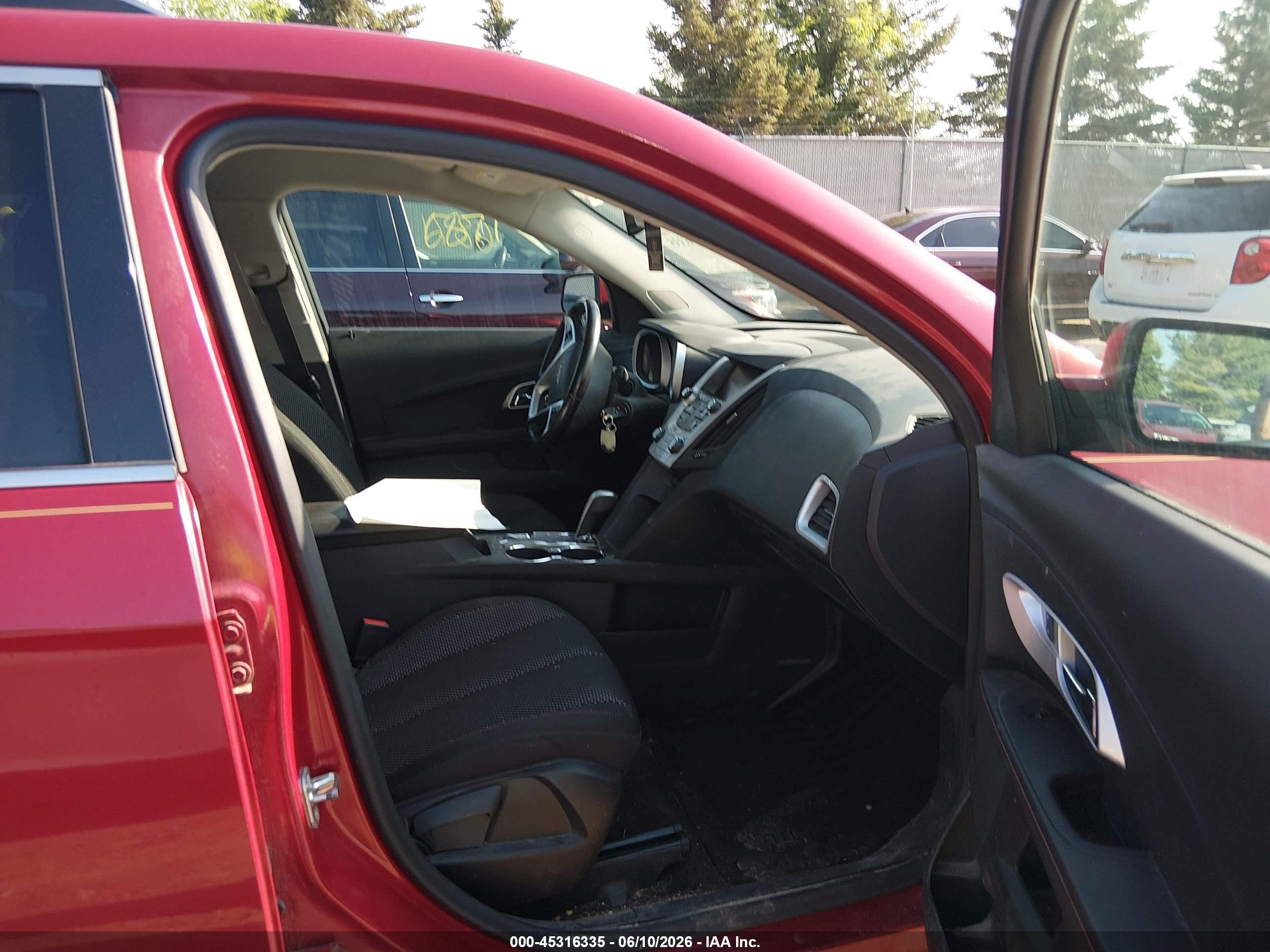 2015 Chevrolet Equinox 1lt Red vin: 2GNFLFEKXF6224088