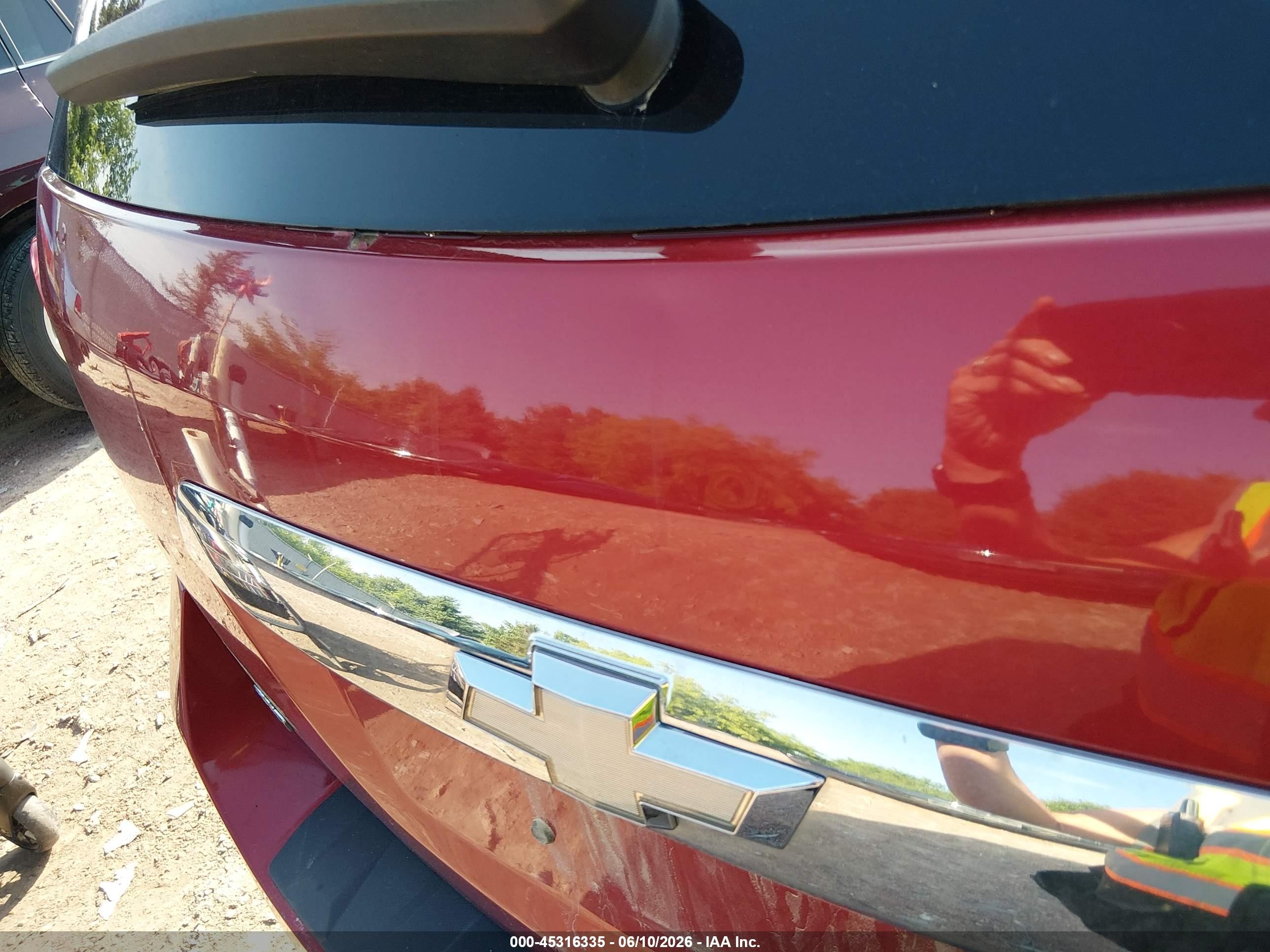 2015 Chevrolet Equinox 1lt Red vin: 2GNFLFEKXF6224088