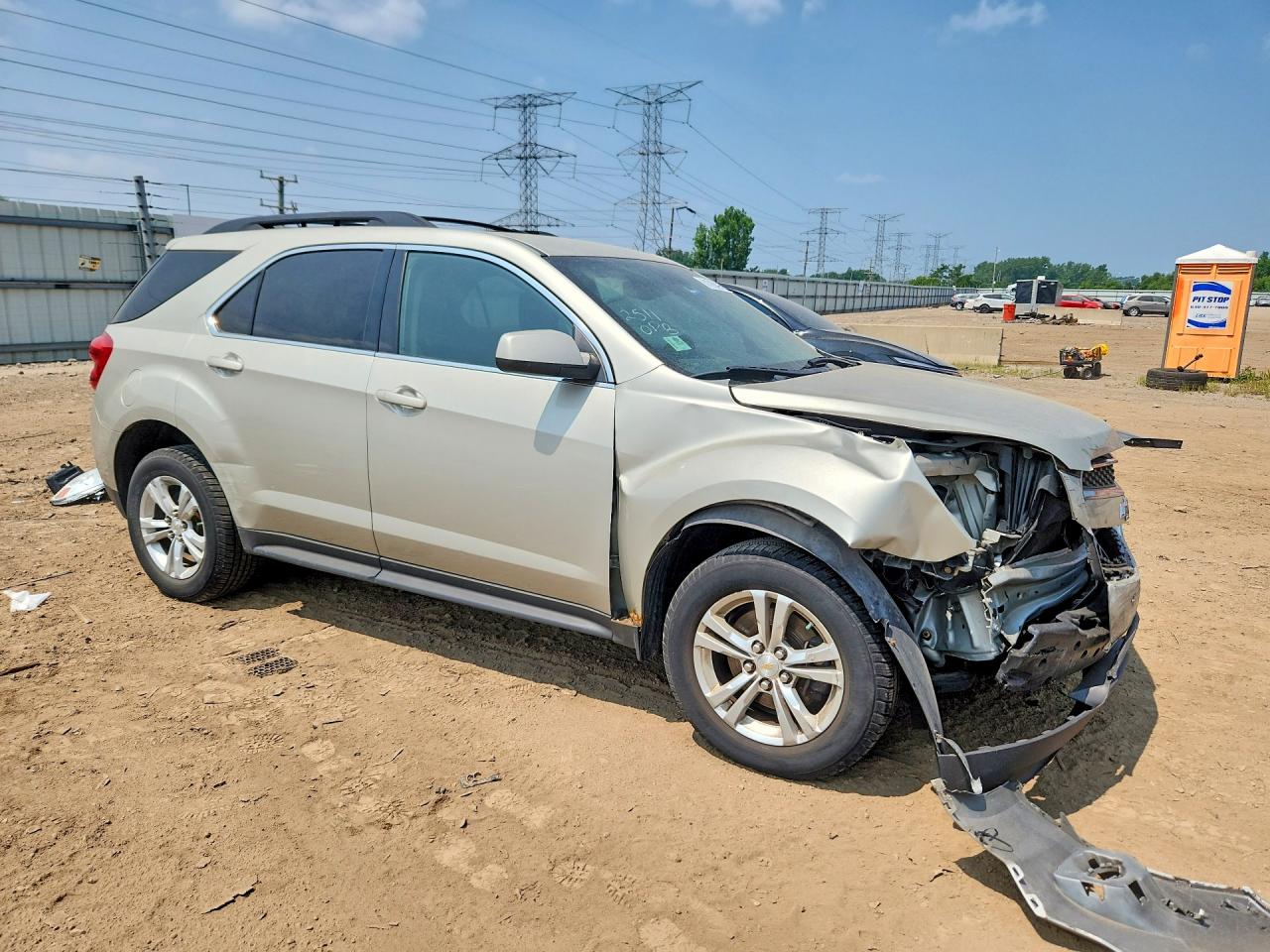 2015 Chevrolet Equinox Lt Желто-коричневый vin: 2GNFLFEKXF6248181